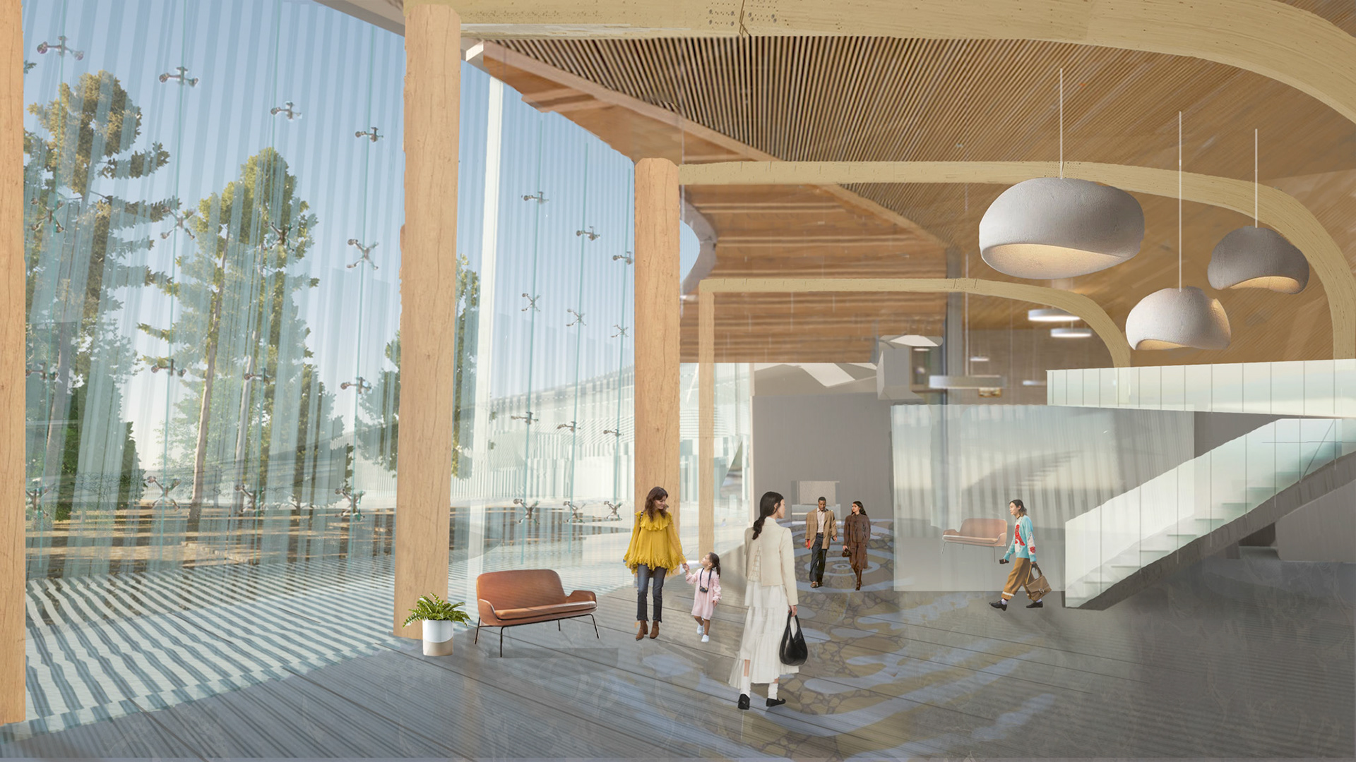 Interior Perspective, Jack Tucker and Chloe Macon