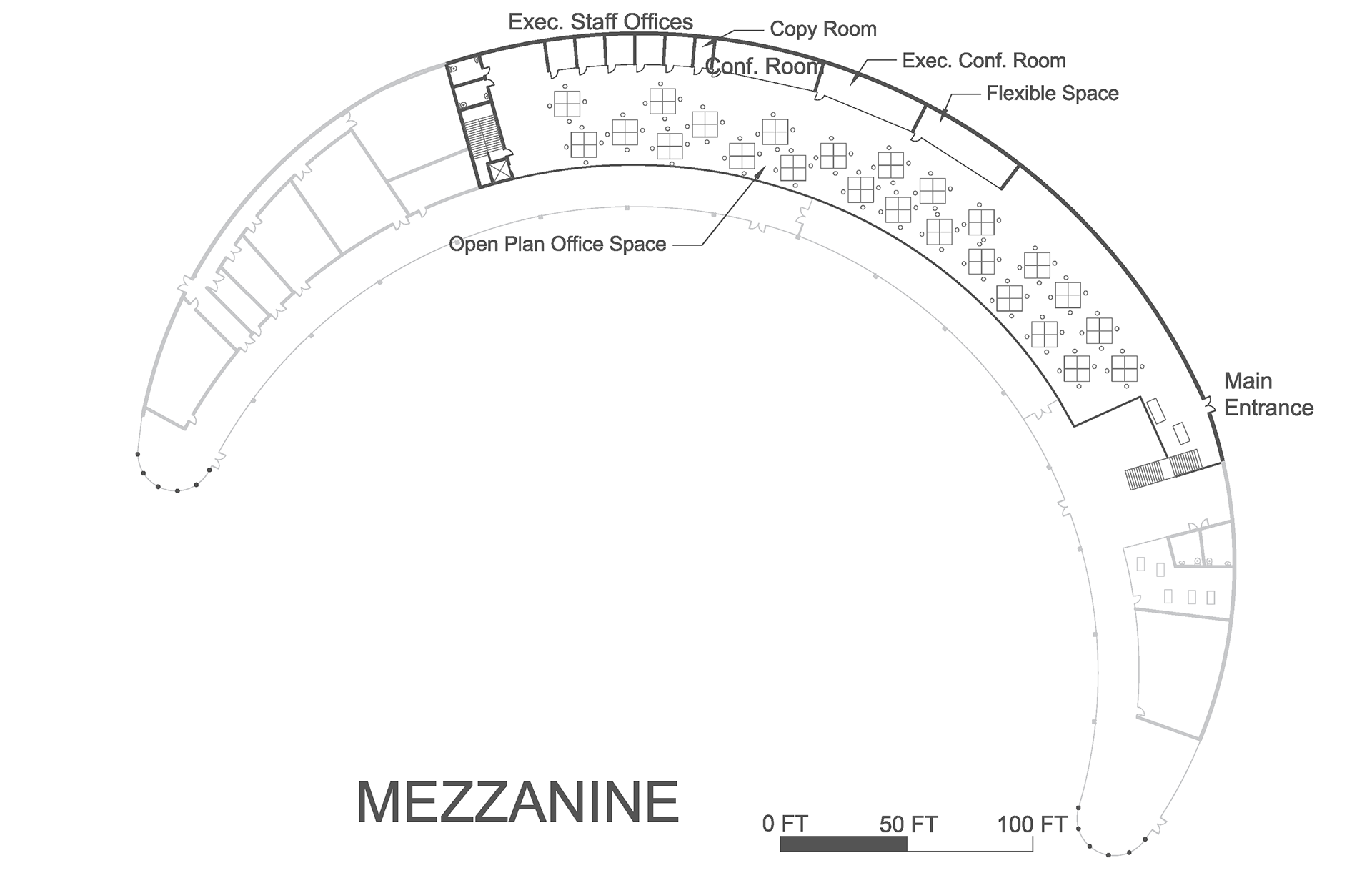 Mezzanine Floor Plan, Jack Tucker