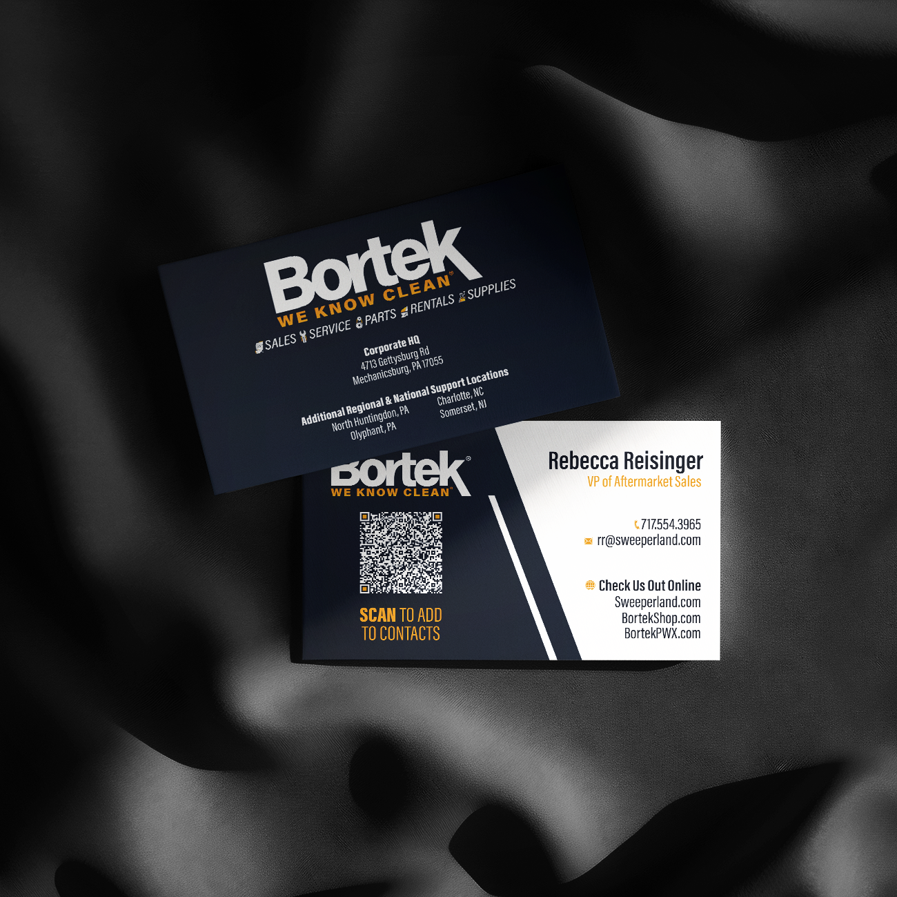 Business Card Design | Bortek Industries, Inc.