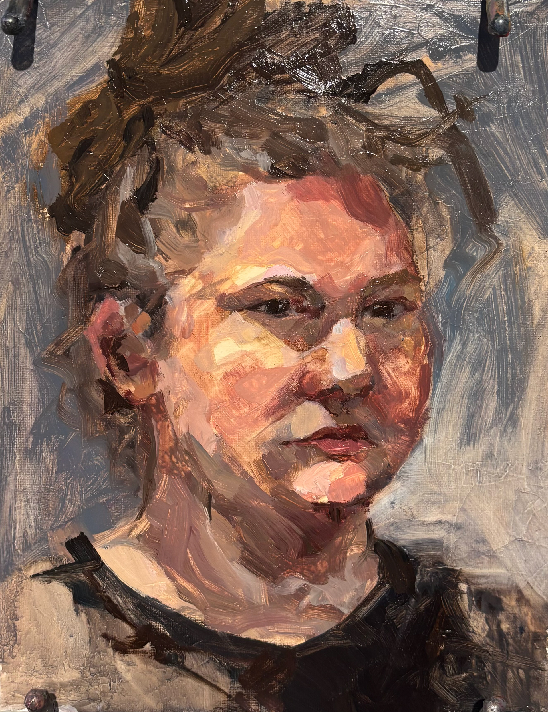 Portrait Study in Oil