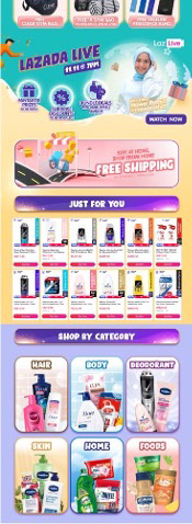 An e-commerce hero banner — designed to communicate fast and earn the next tap.