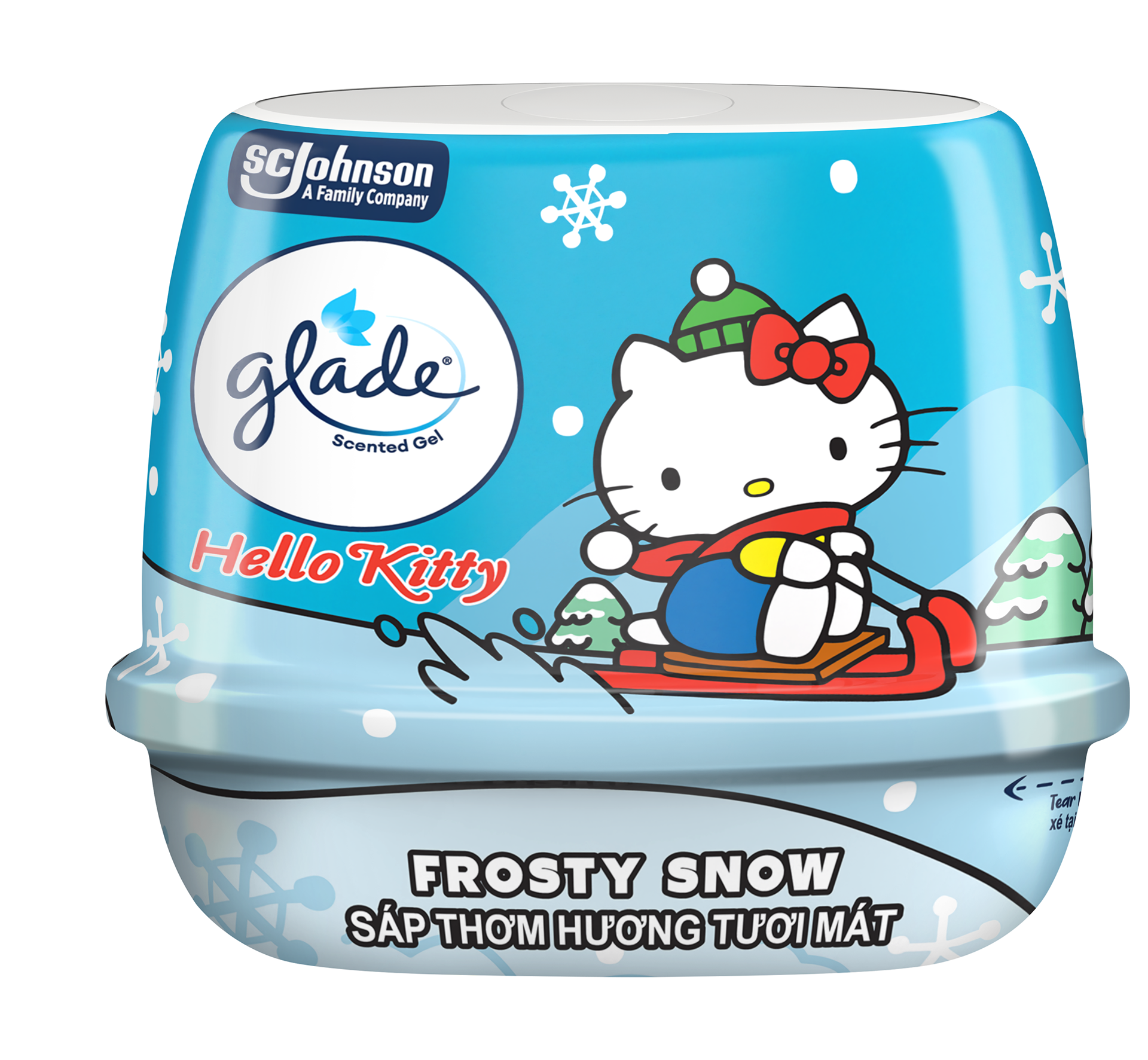 Frosty Snow — a crisp, cool winter slope, the most seasonal note in the collectible range.