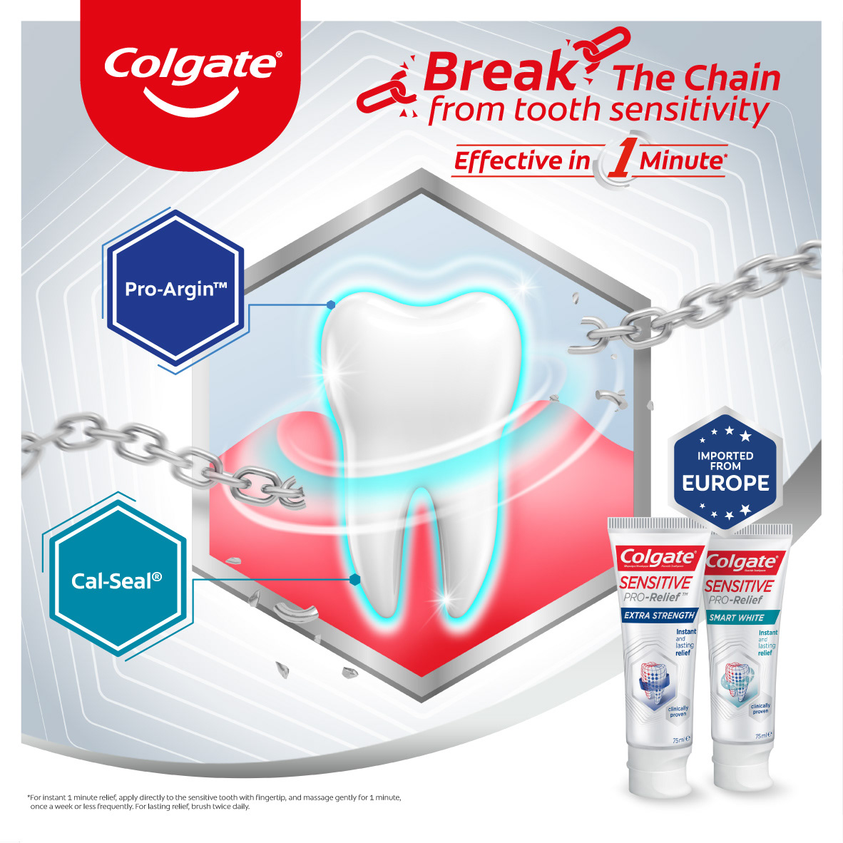 Clinical reassurance and benefit clarity carried into the campaign mechanics.
