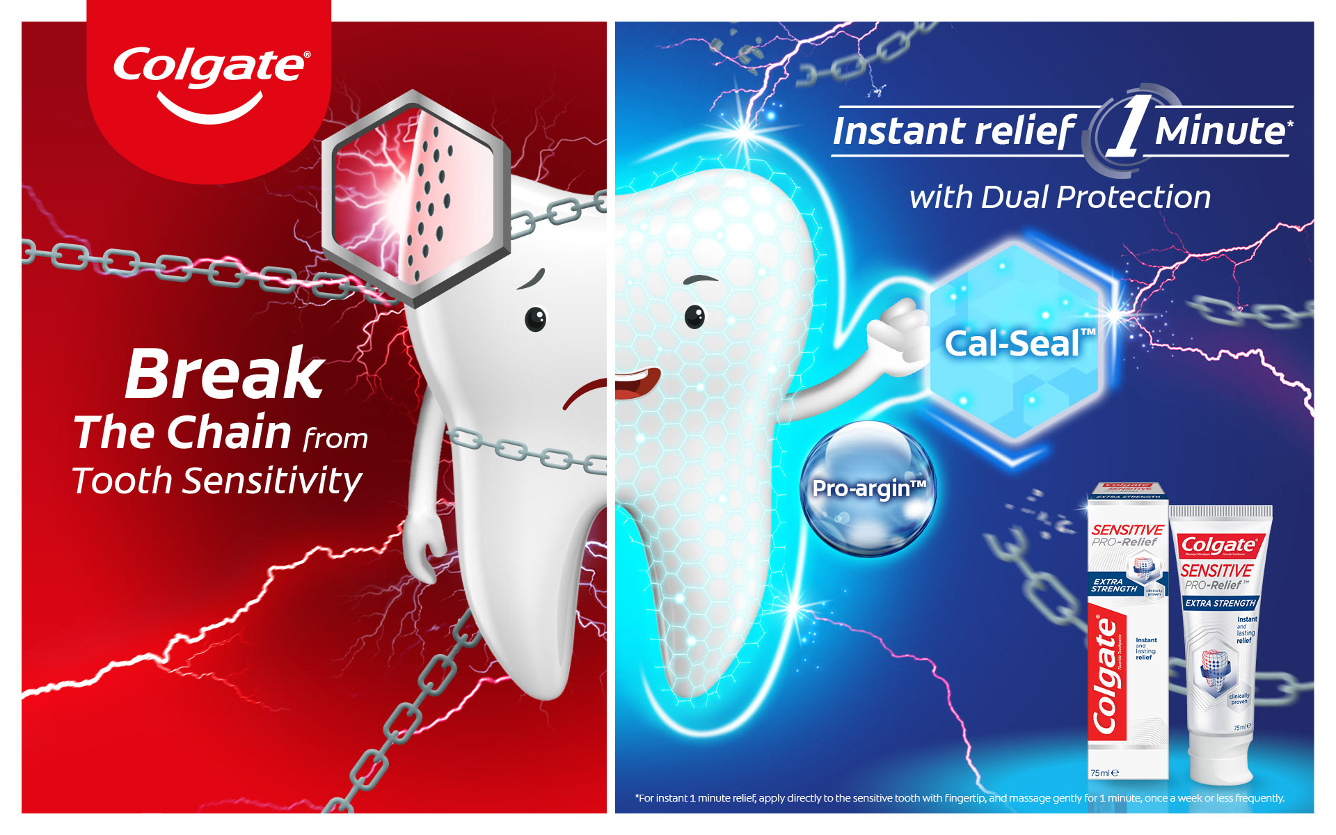 Colgate Sensitive oral care FMCG campaign by Laugh Contagious Communications, creative agency in Kuala Lumpur