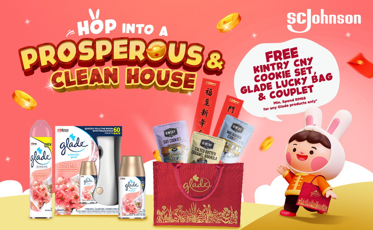 SCJ CNY 2023 festive campaign key visual — multi-brand Chinese New Year FMCG design by Laugh Contagious Malaysia