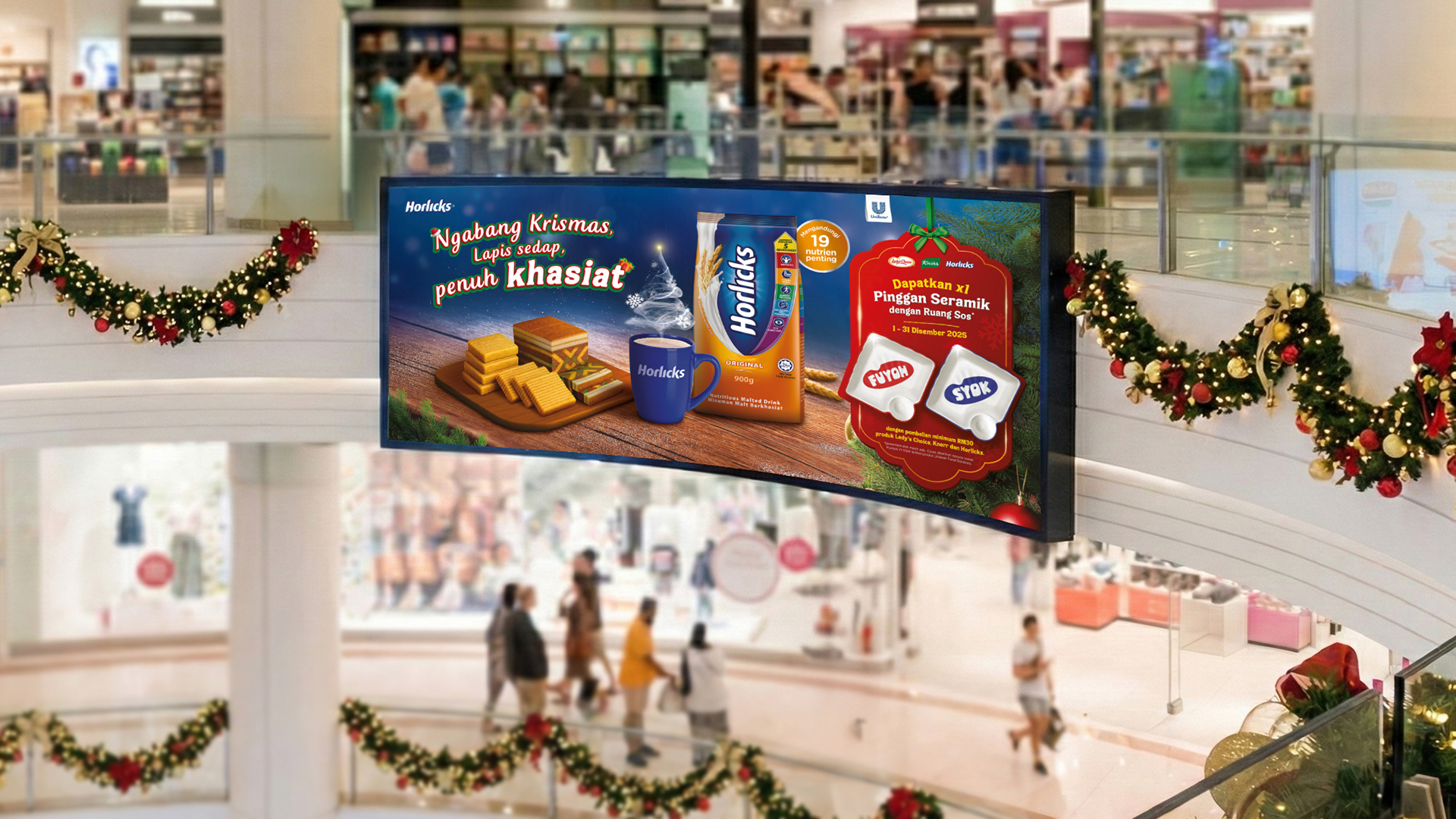 OOH billboard display, designed to work across both traditional trade and modern trade.