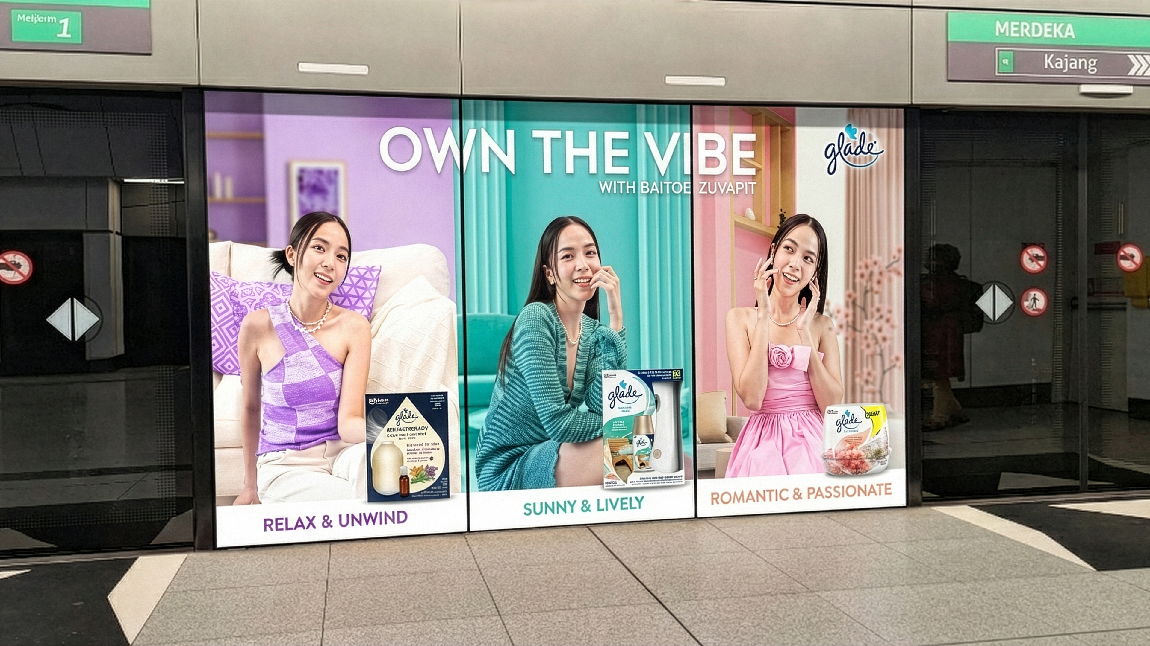 OOH display tuned for a brand that is the category.