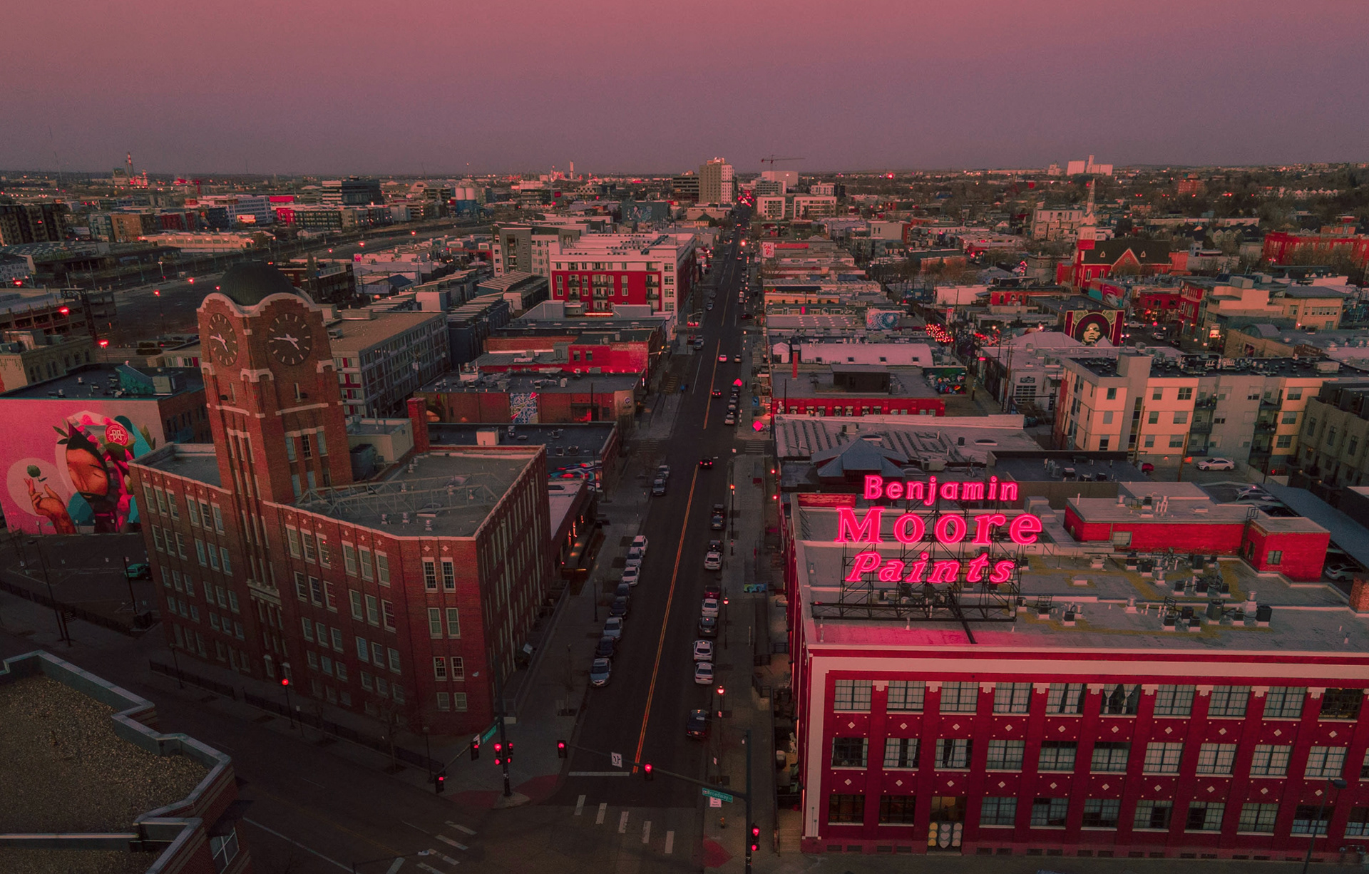 Rino Arts District on the drone 