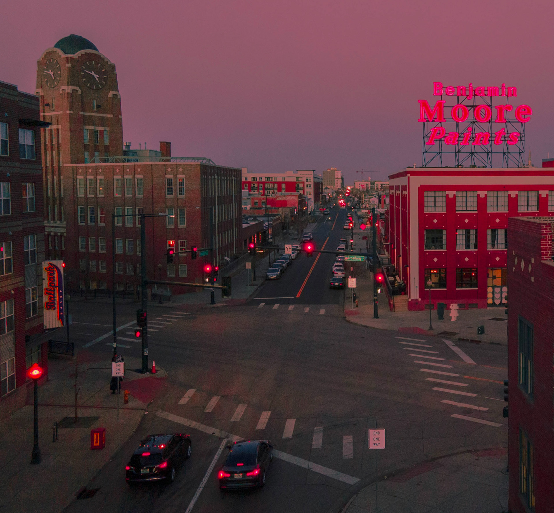 RINO at sunset, Denver, CO