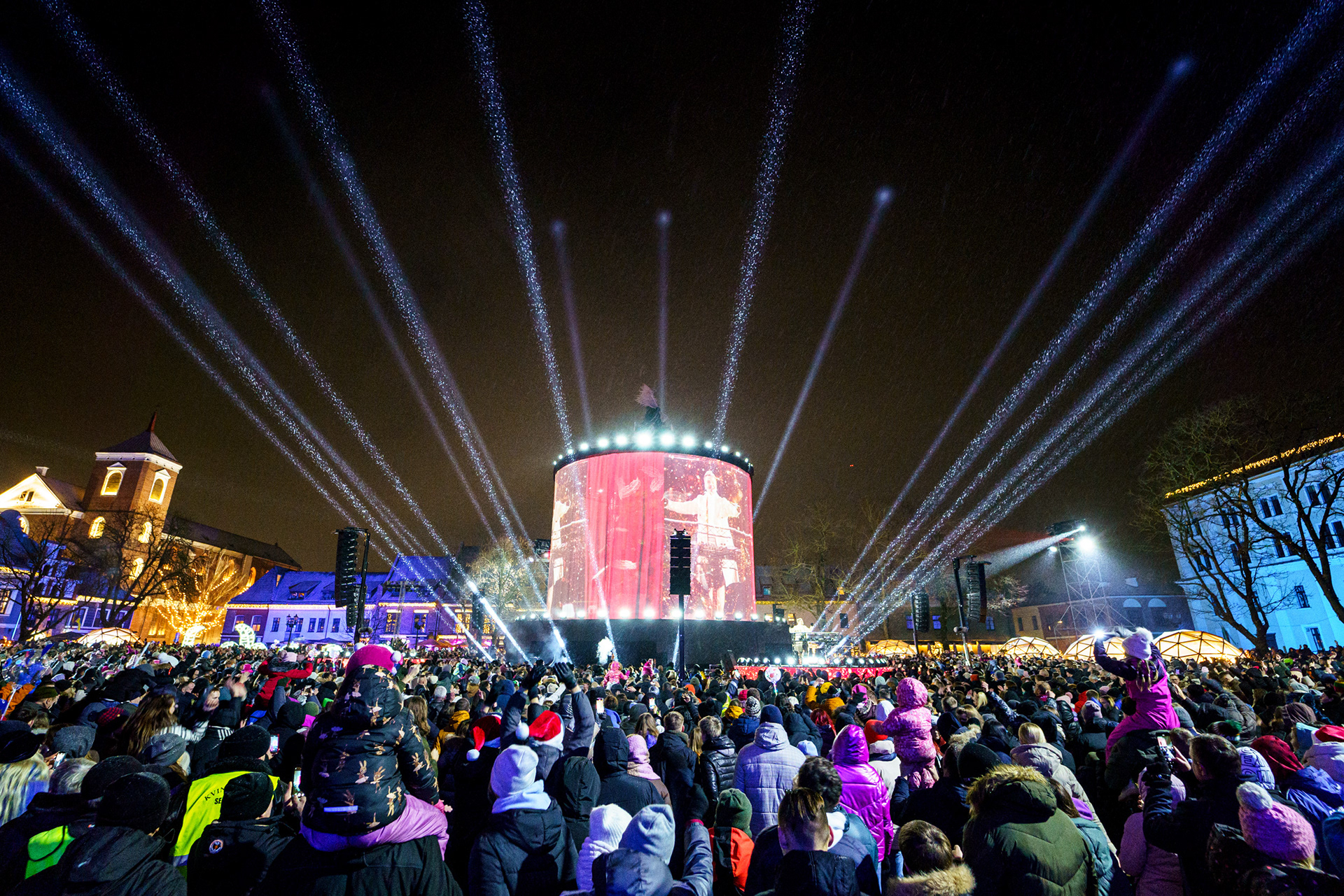 Kauno eglutės įžiebimo ceremonija