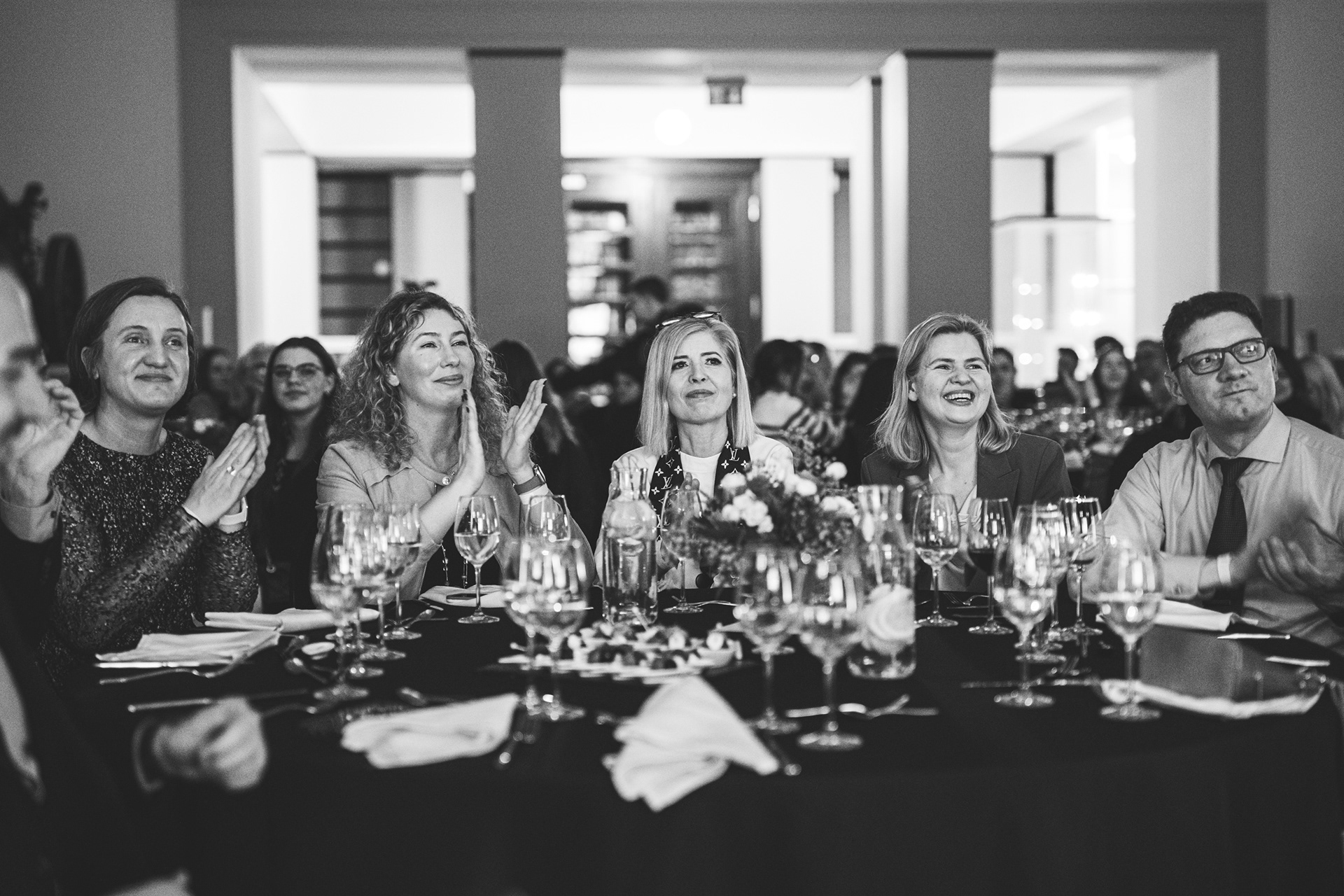 Įmonės vakarėlio akimirka