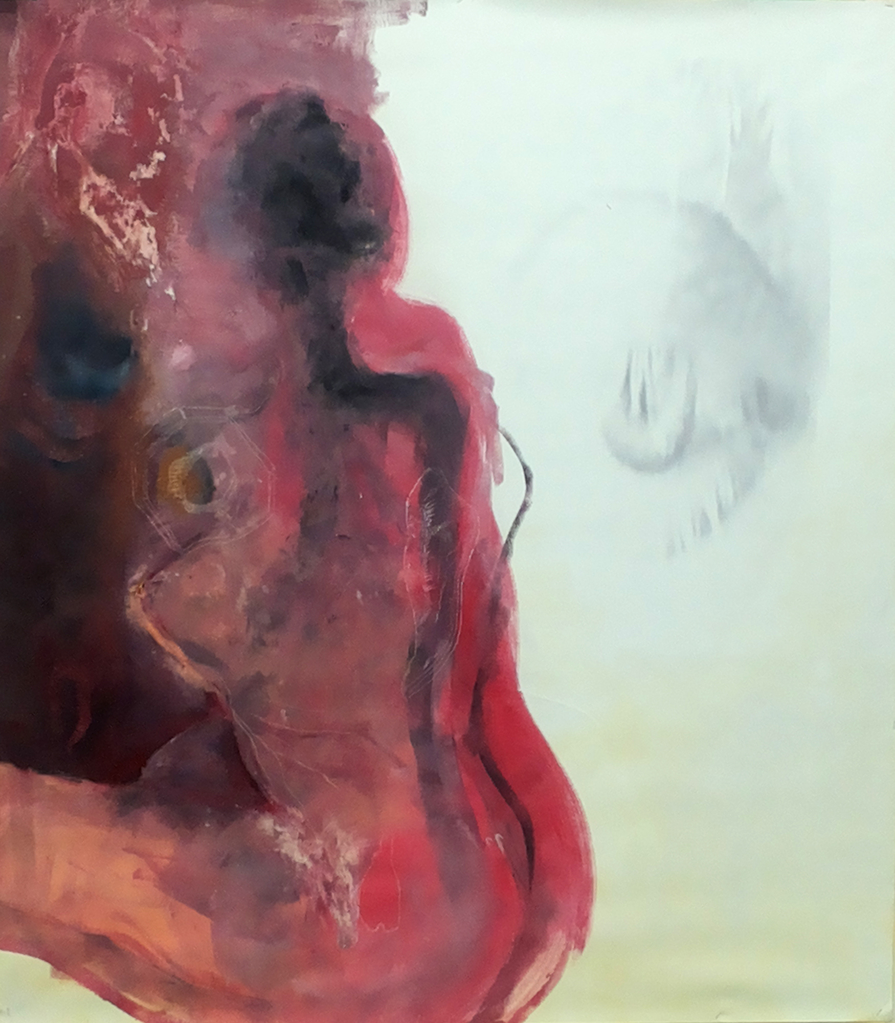 print, acryl on canvas (105 x 130)