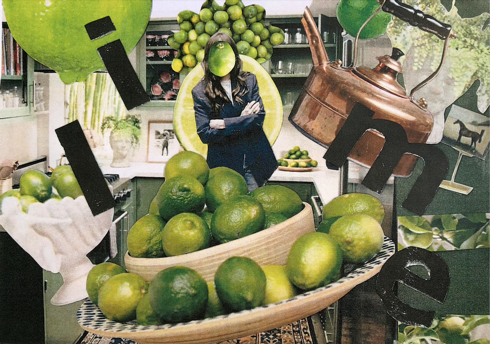 Collage inspired from Dakota Johnson's kitchen