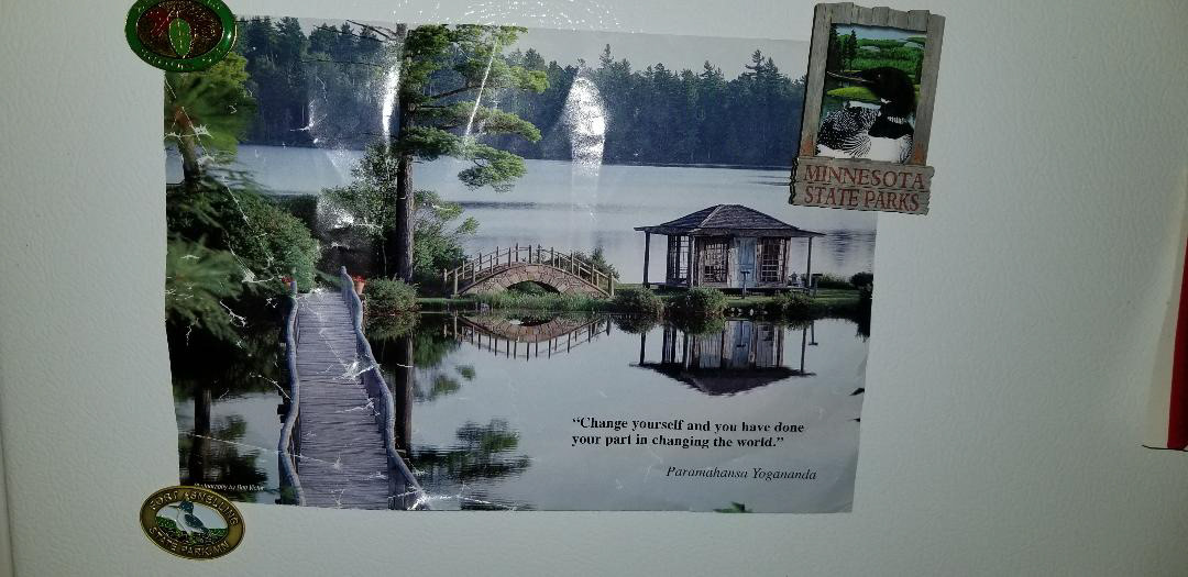I have had this quote up for 12 years and I consciously live by it!