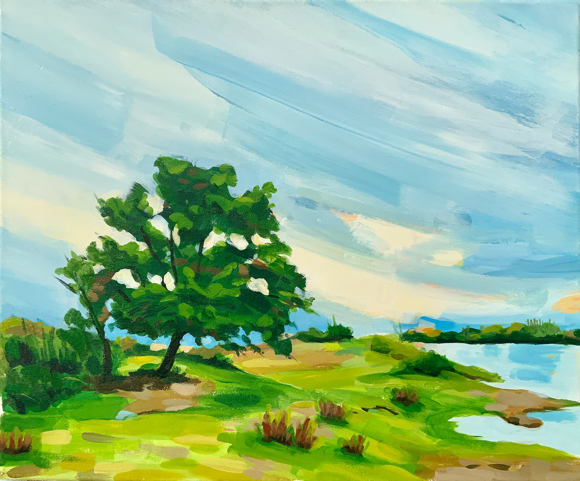 Acrílico sobre tela. 60x50