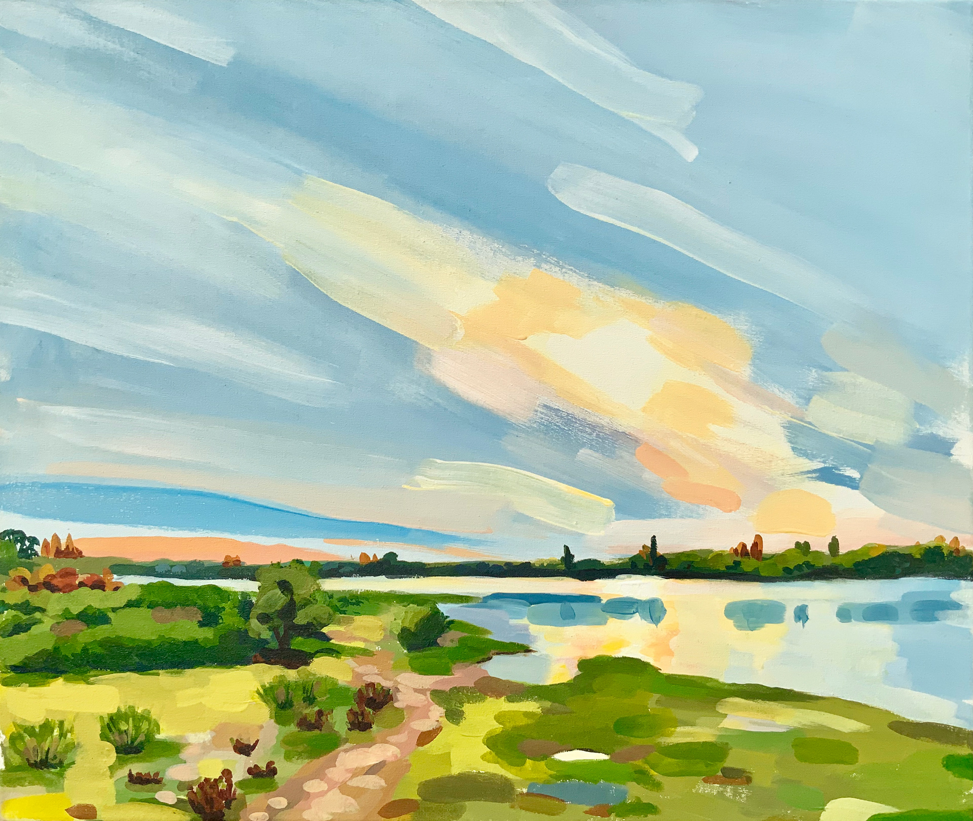 Acrílico sobre tela. 60x50