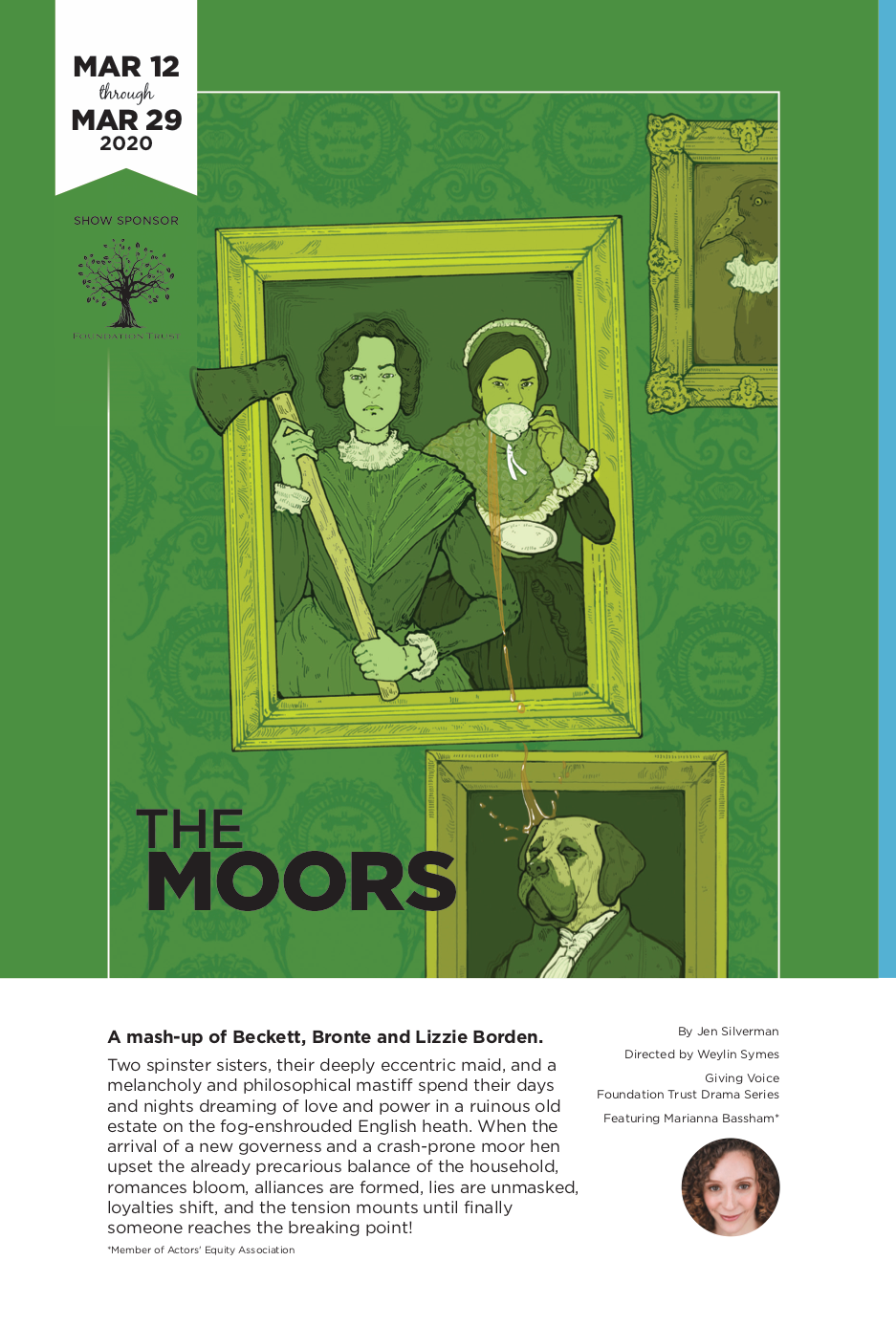 "The Moors," Greater Boston Stage Company (2020)
