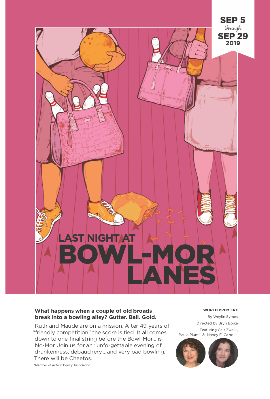 "Last Night at Bowl-Mor Lanes," Greater Boston Stage Company (2020)