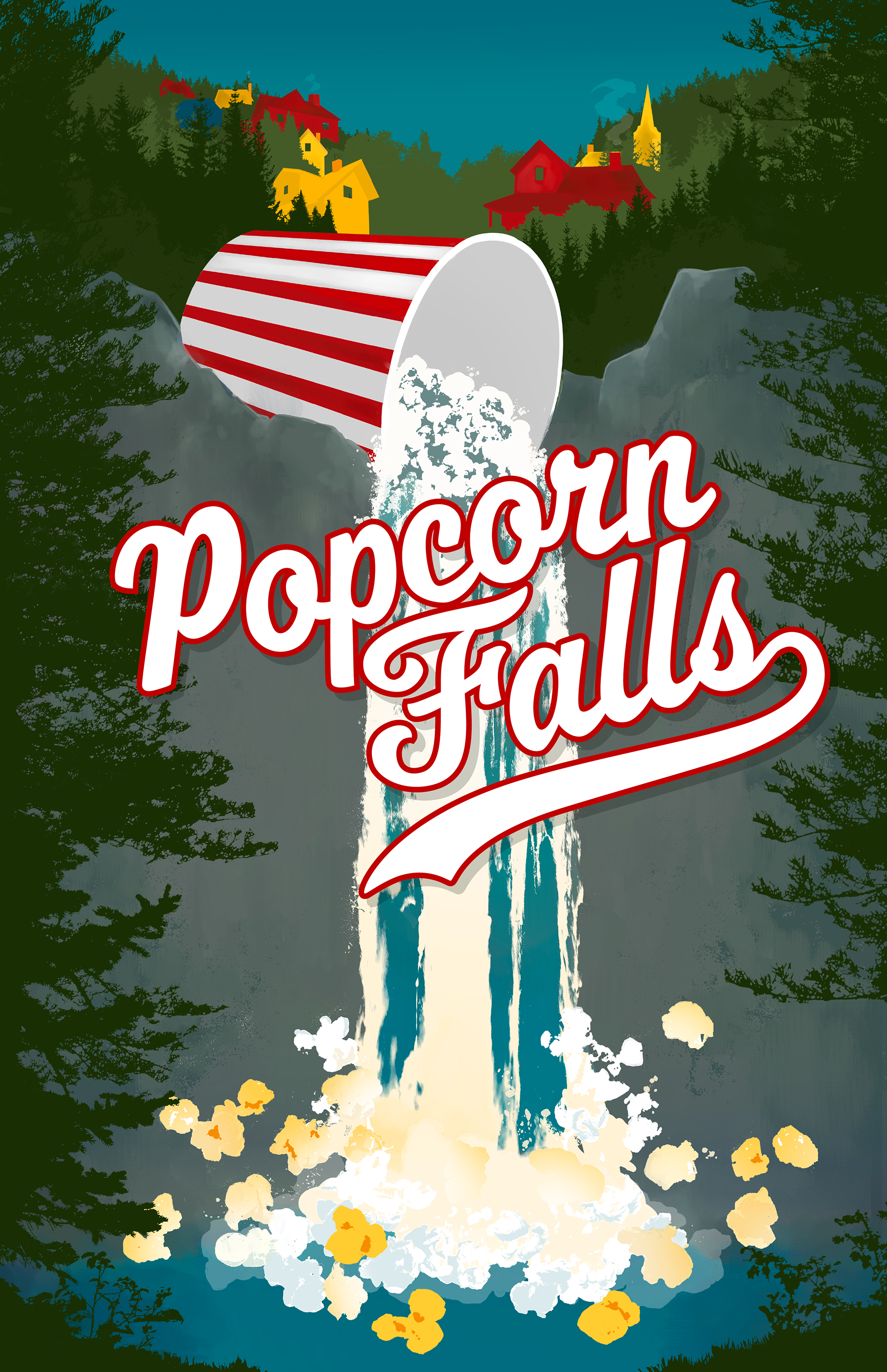 "Popcorn Falls," Greater Boston Stage Company (2022)