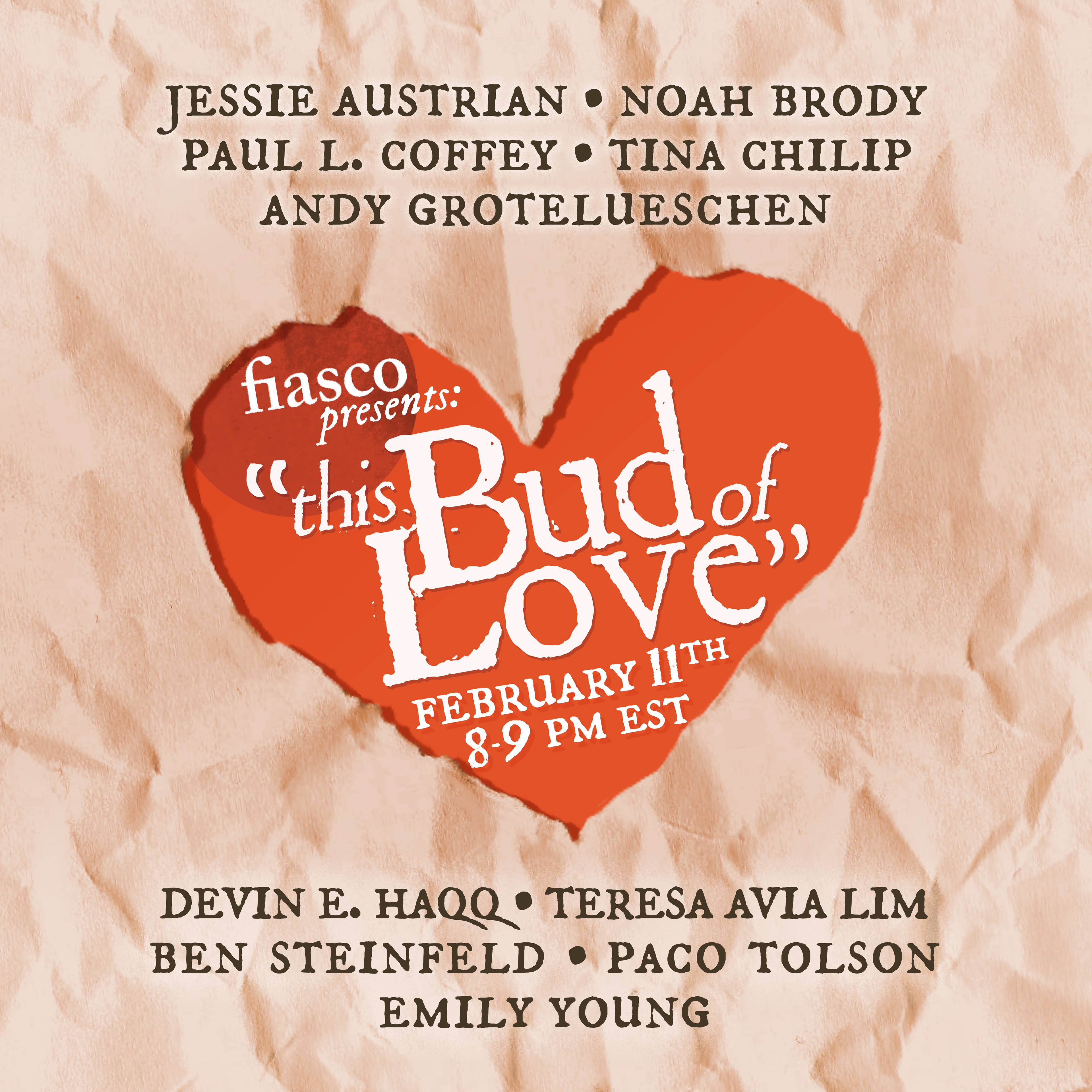 "This Bud of Love," Fiasco Theater (2020)