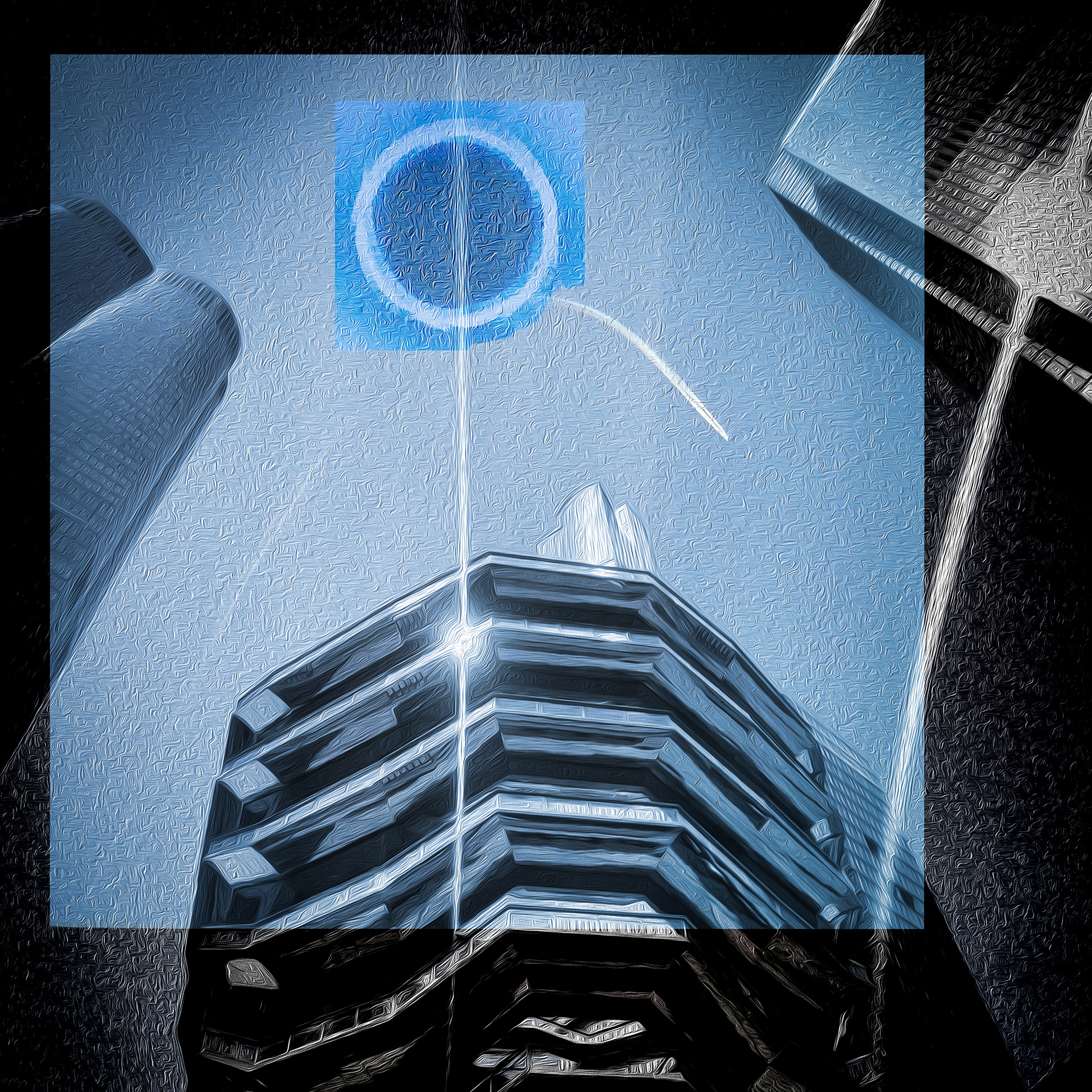 City in Blue