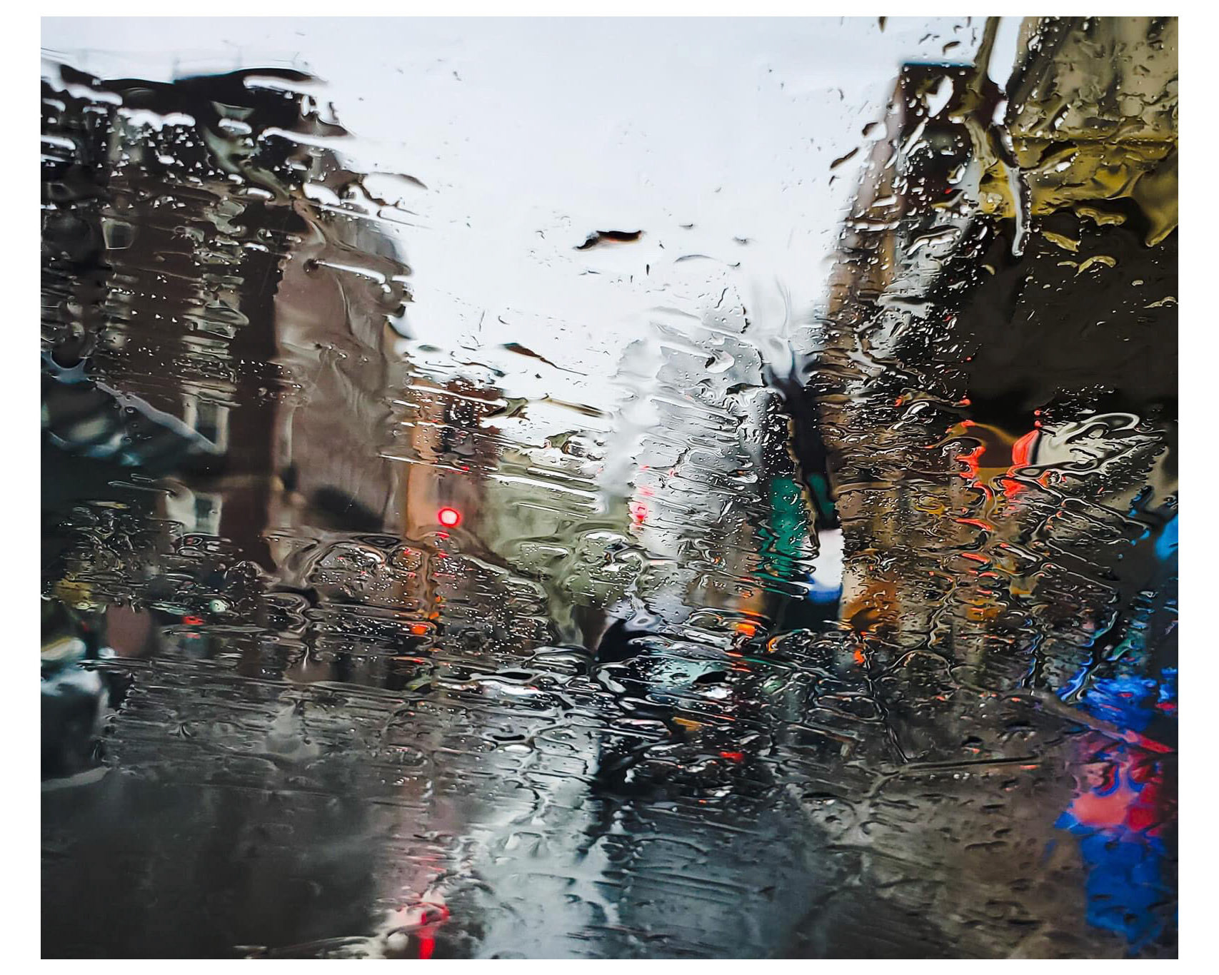 Rain & City