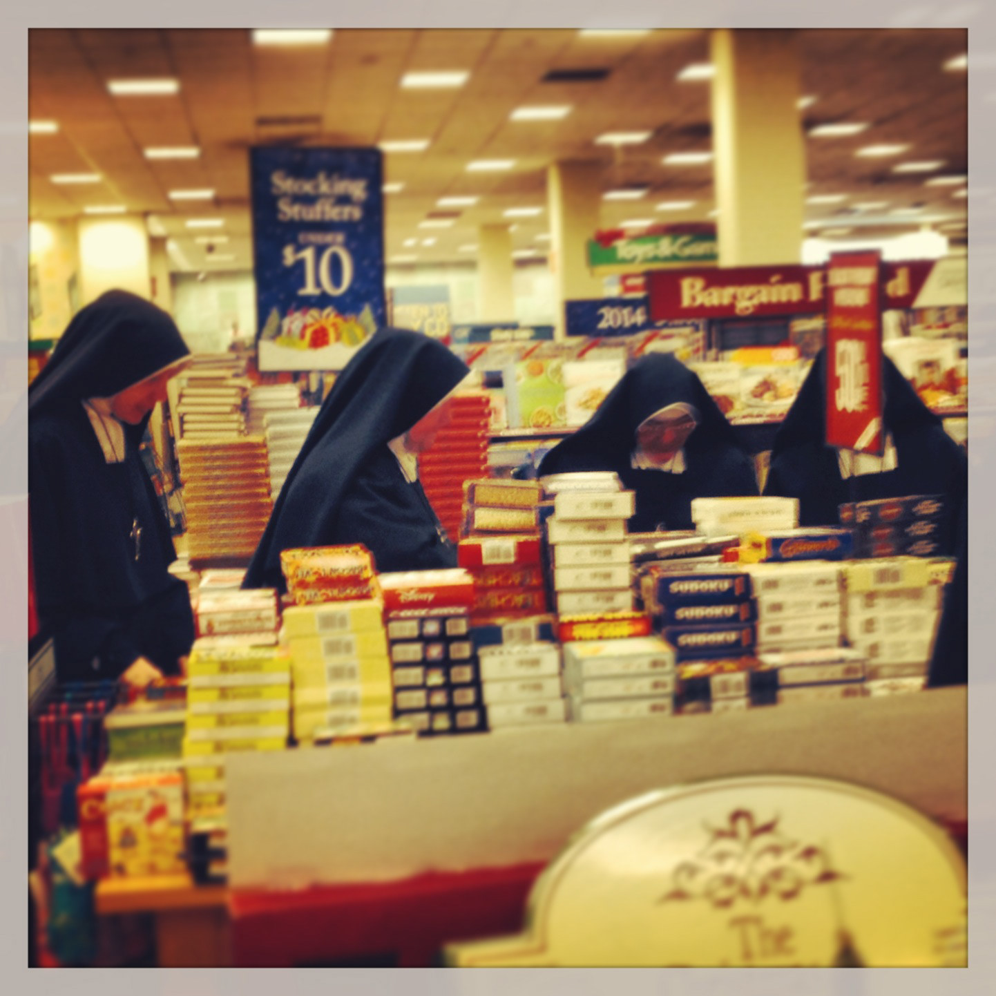Nuns at B&N