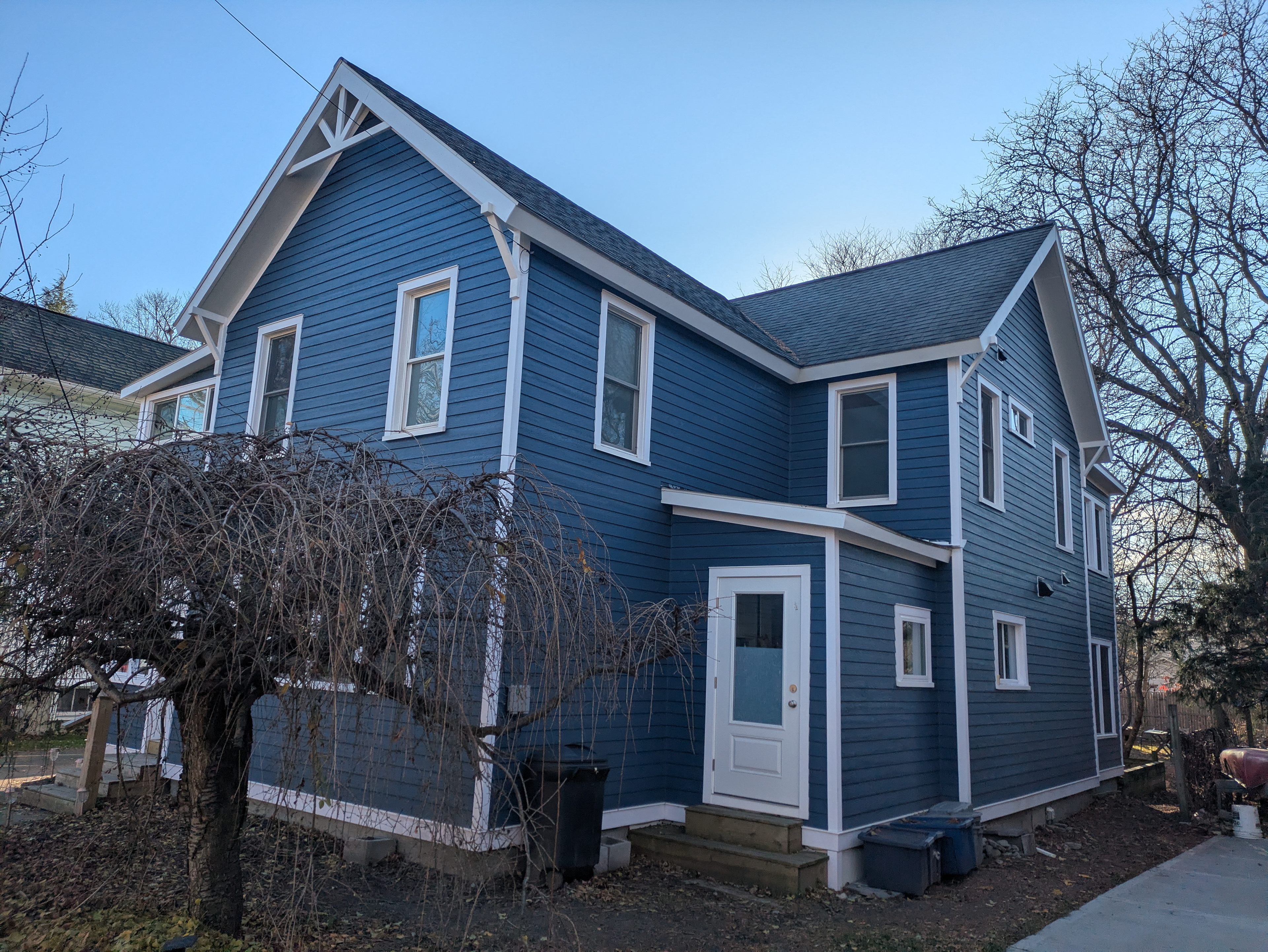 New Siding in Fall Creek
