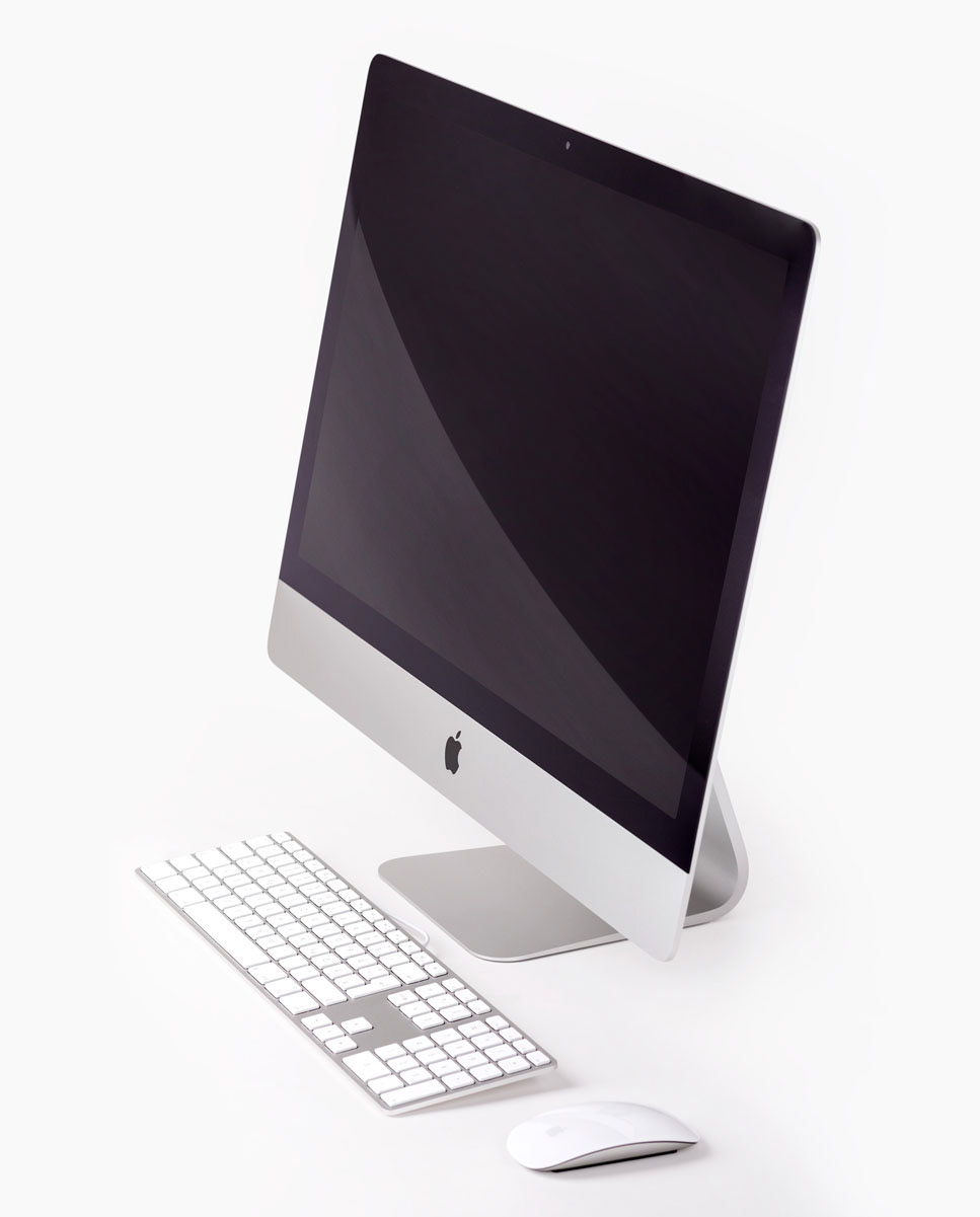 Produktfotos und Arbeitsmittel, Apple iMac
