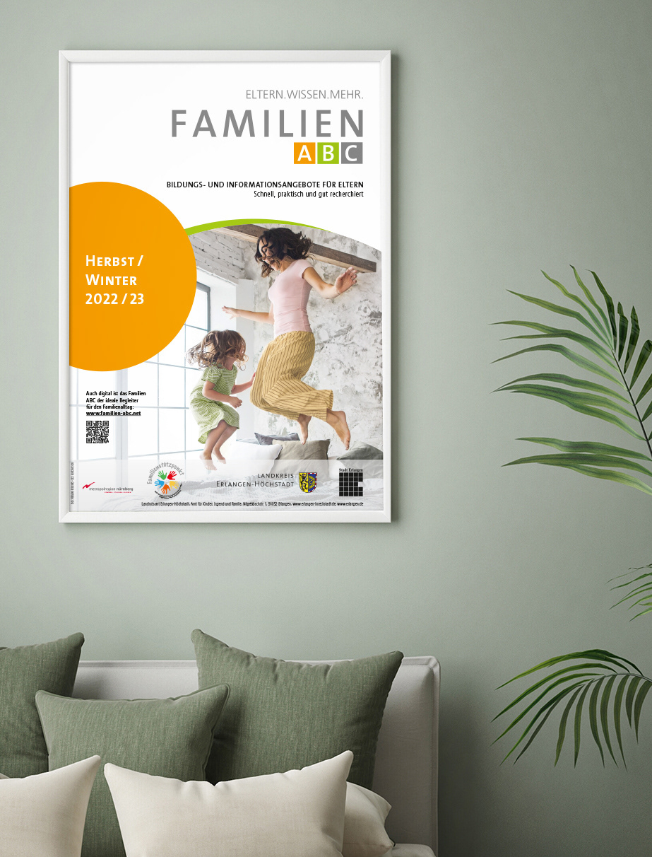 Plakate, Familien ABC, Landratsamt ERH & Stadt Erlangen