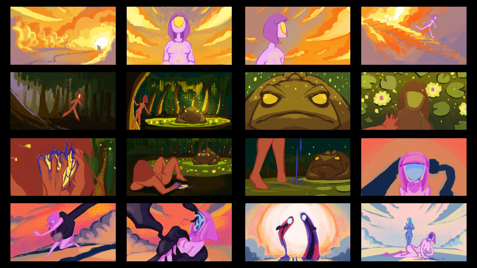 Color Script for "Eye of the Beholder"(2025)