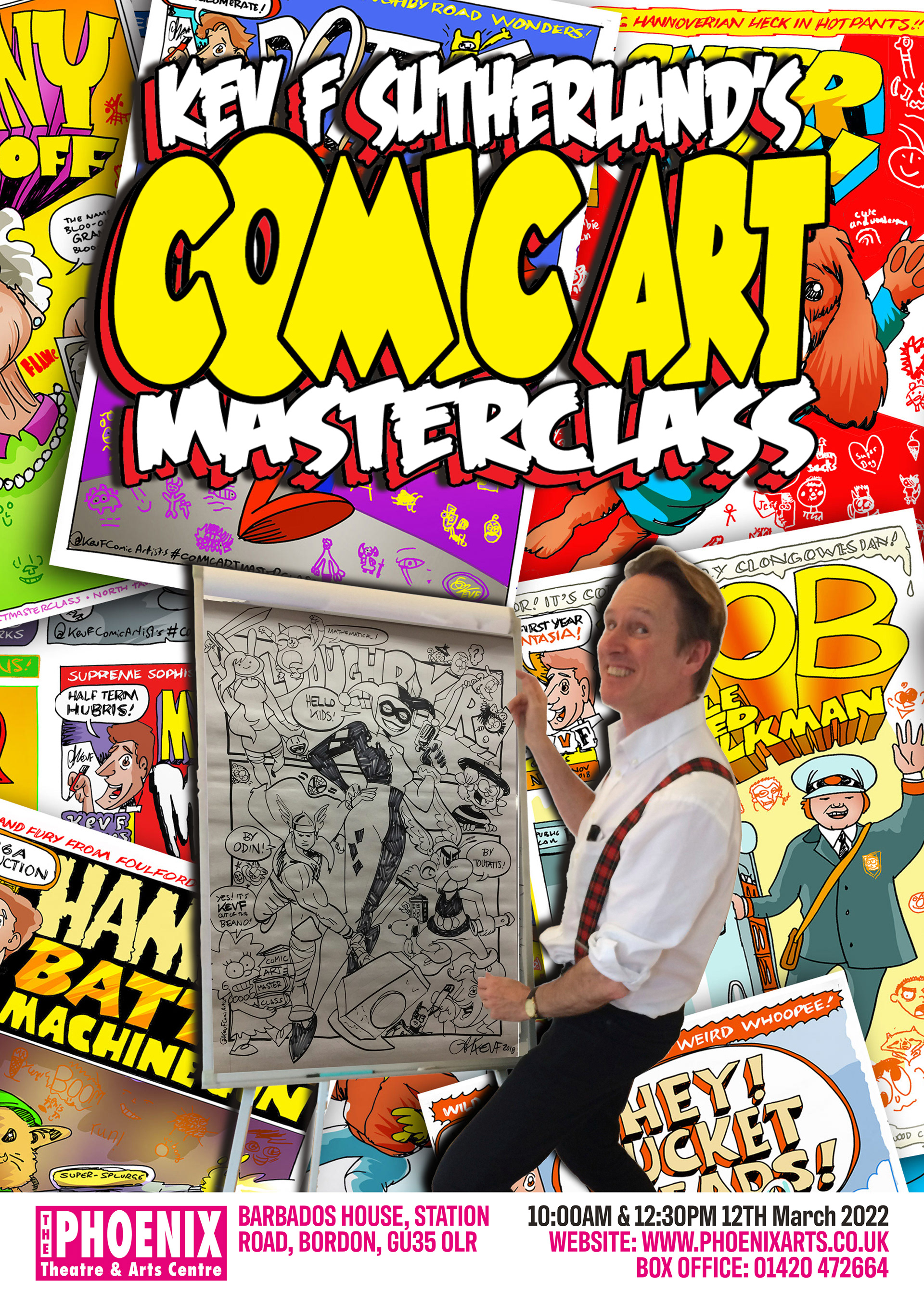 Kev F Sutherlands Comic Art Marsterclass
