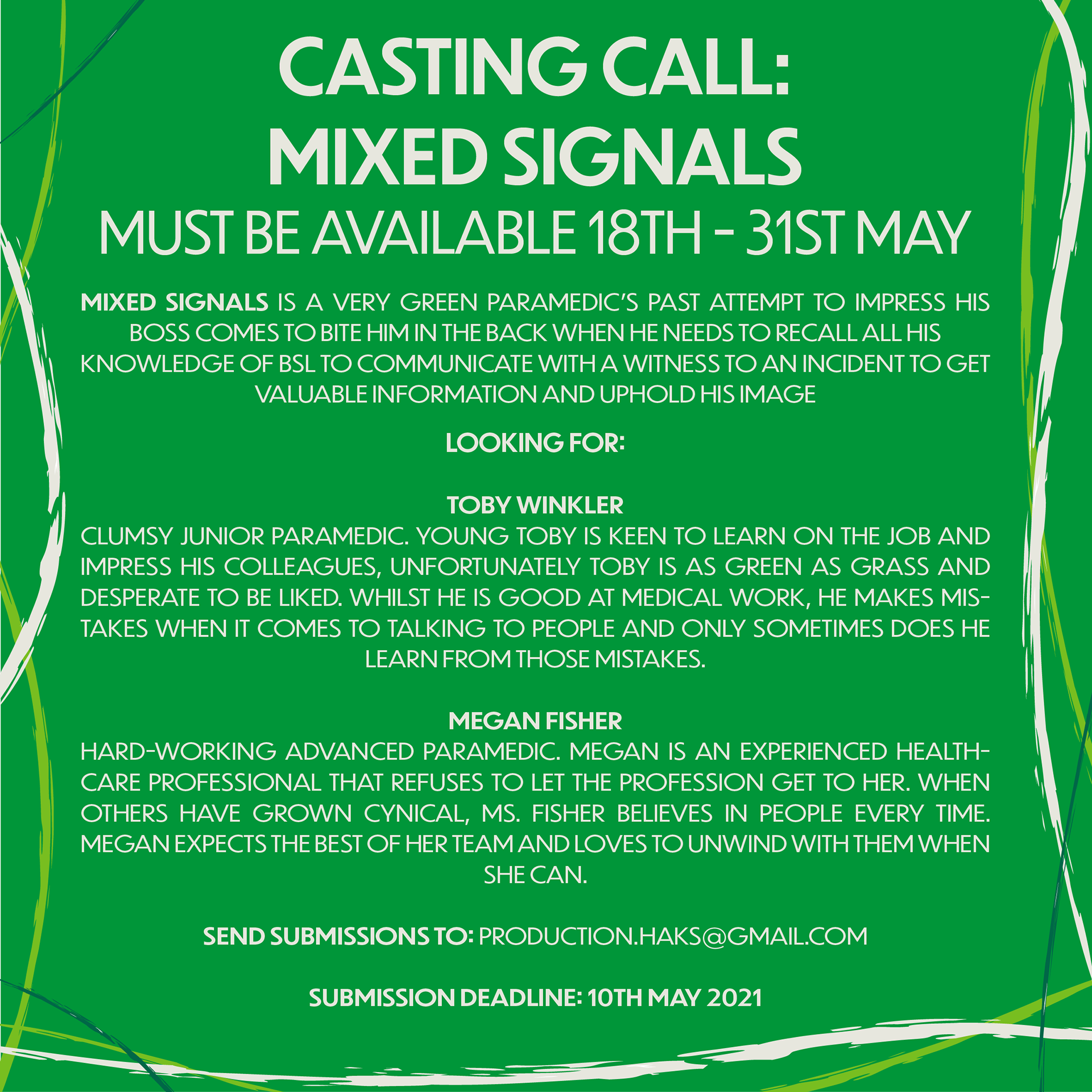 Casting Call: Mixed Signals 1