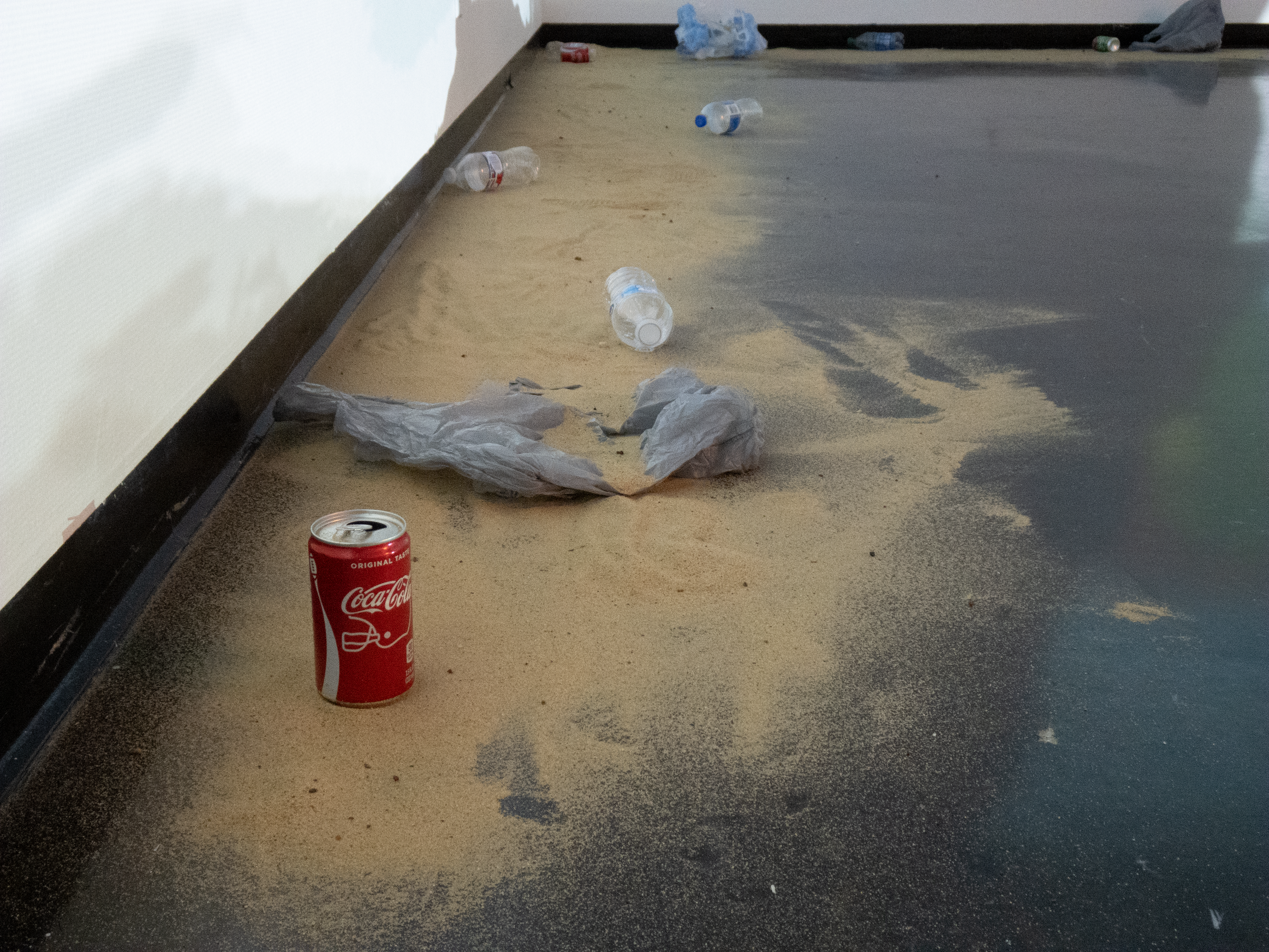 Sand with Trash