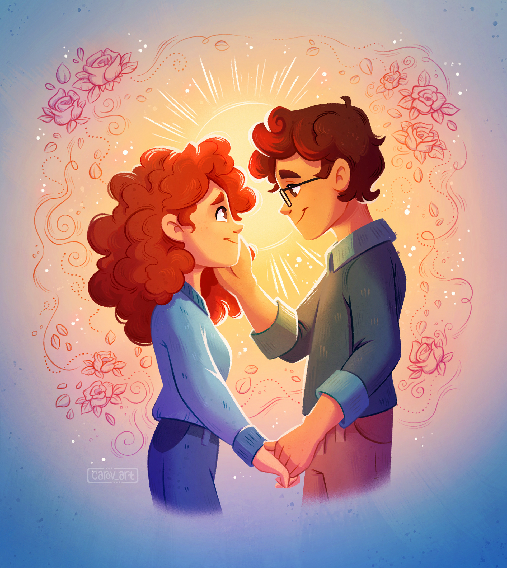 Elle and Christopher - "And Maybe They Fall in Love" (by Emma Hill"