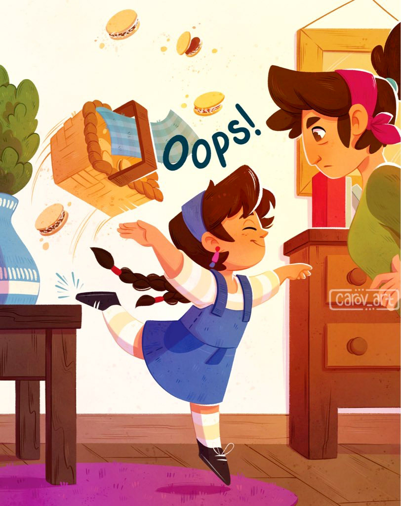 Dancing around - "Tango Red Riding Hood"