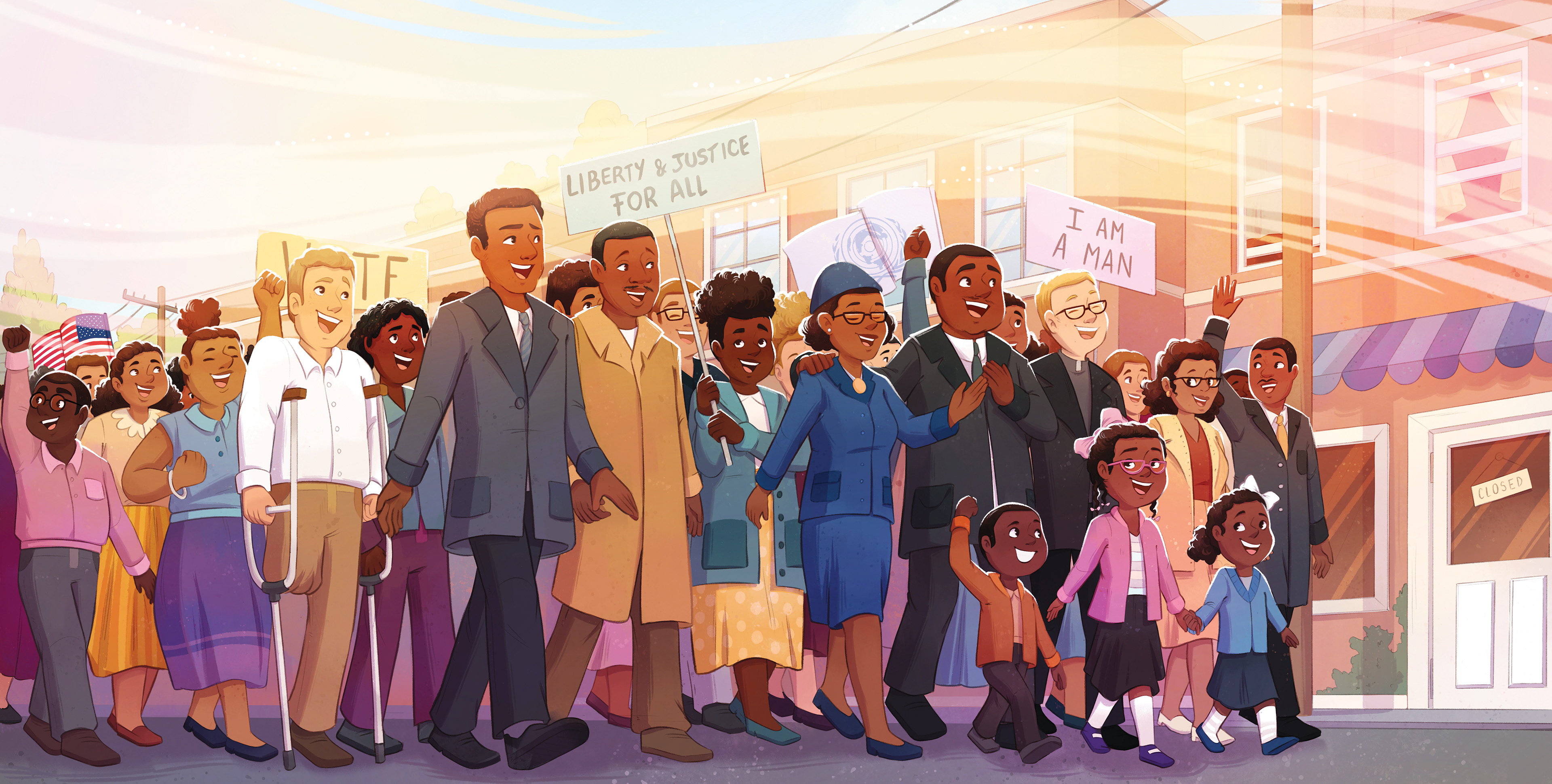 "Liberty and justice for all!"