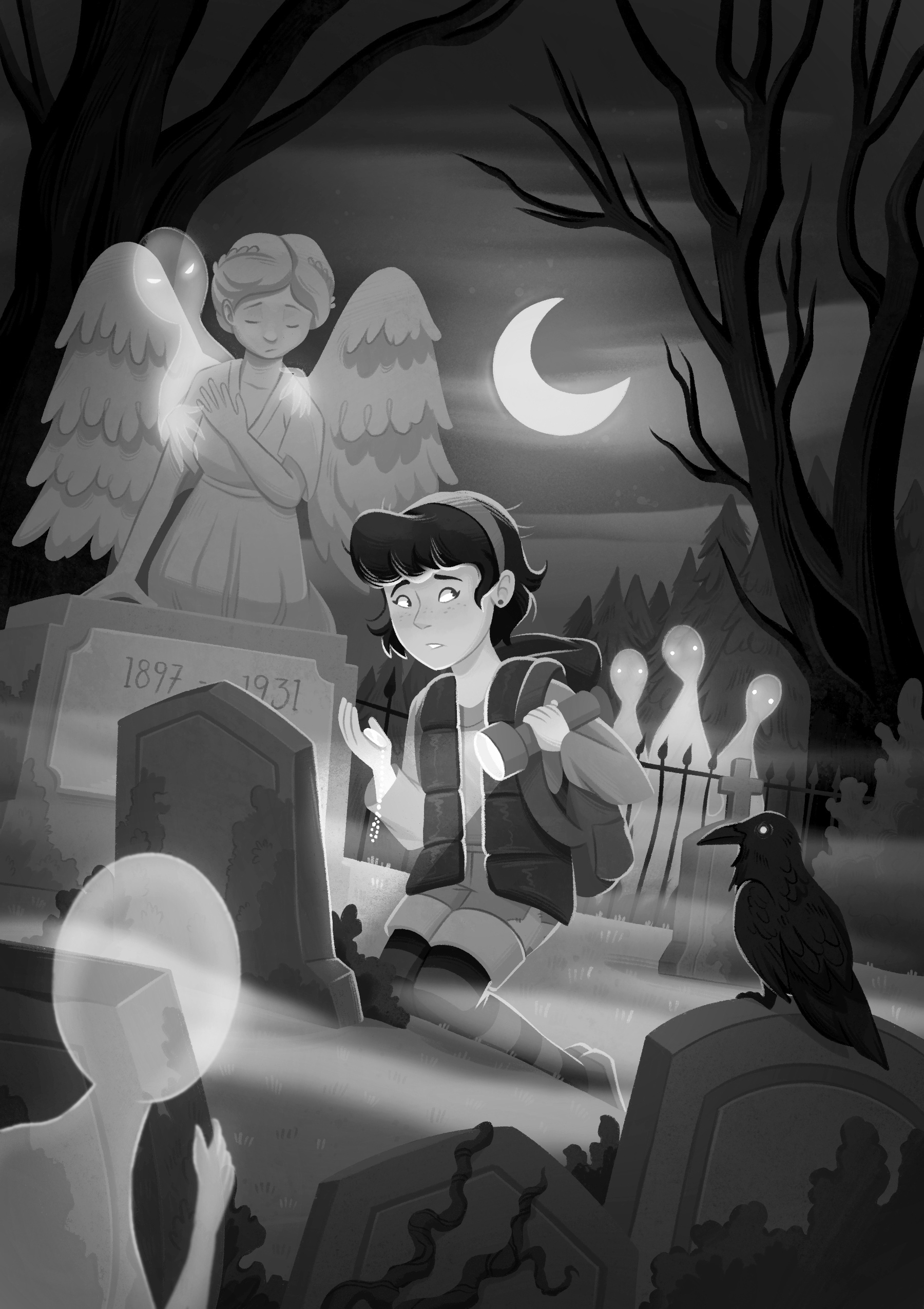 Black and White Frights