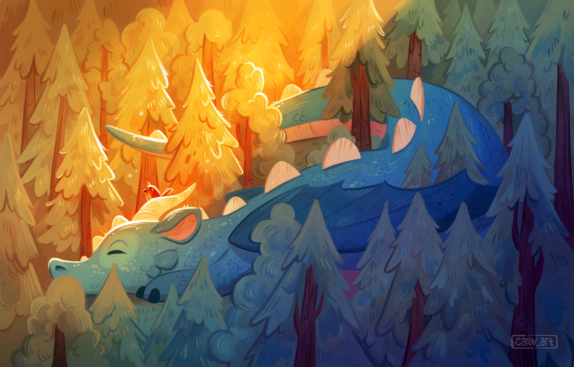 The Mountain's Resting