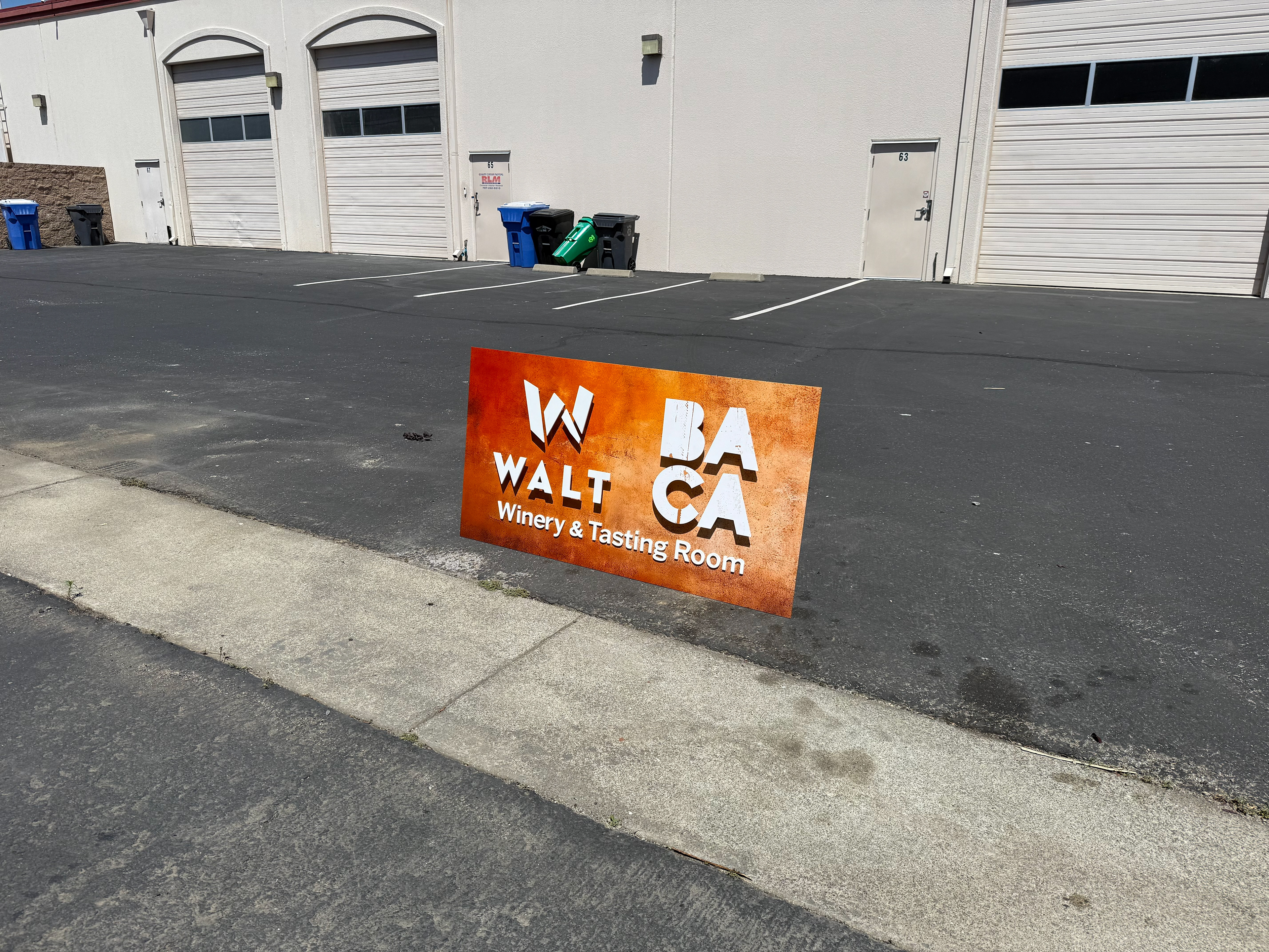WALT BACA Sign with HP Media Print. 1/4" Acryclic