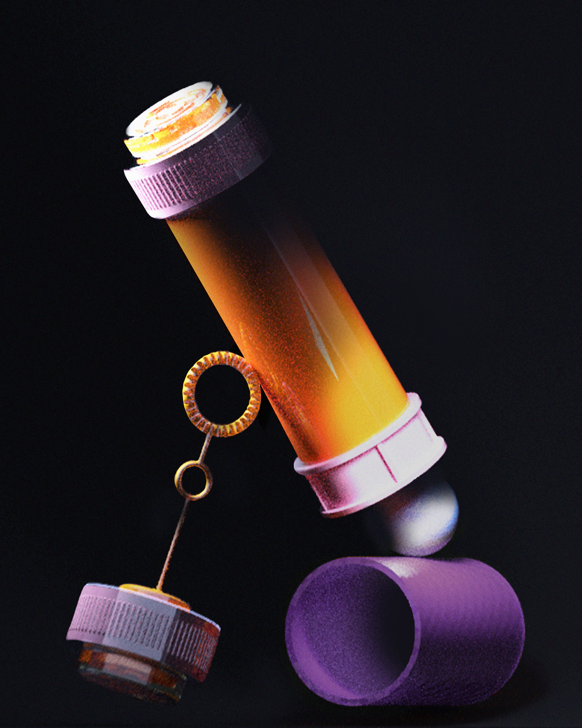 Tube à bulles