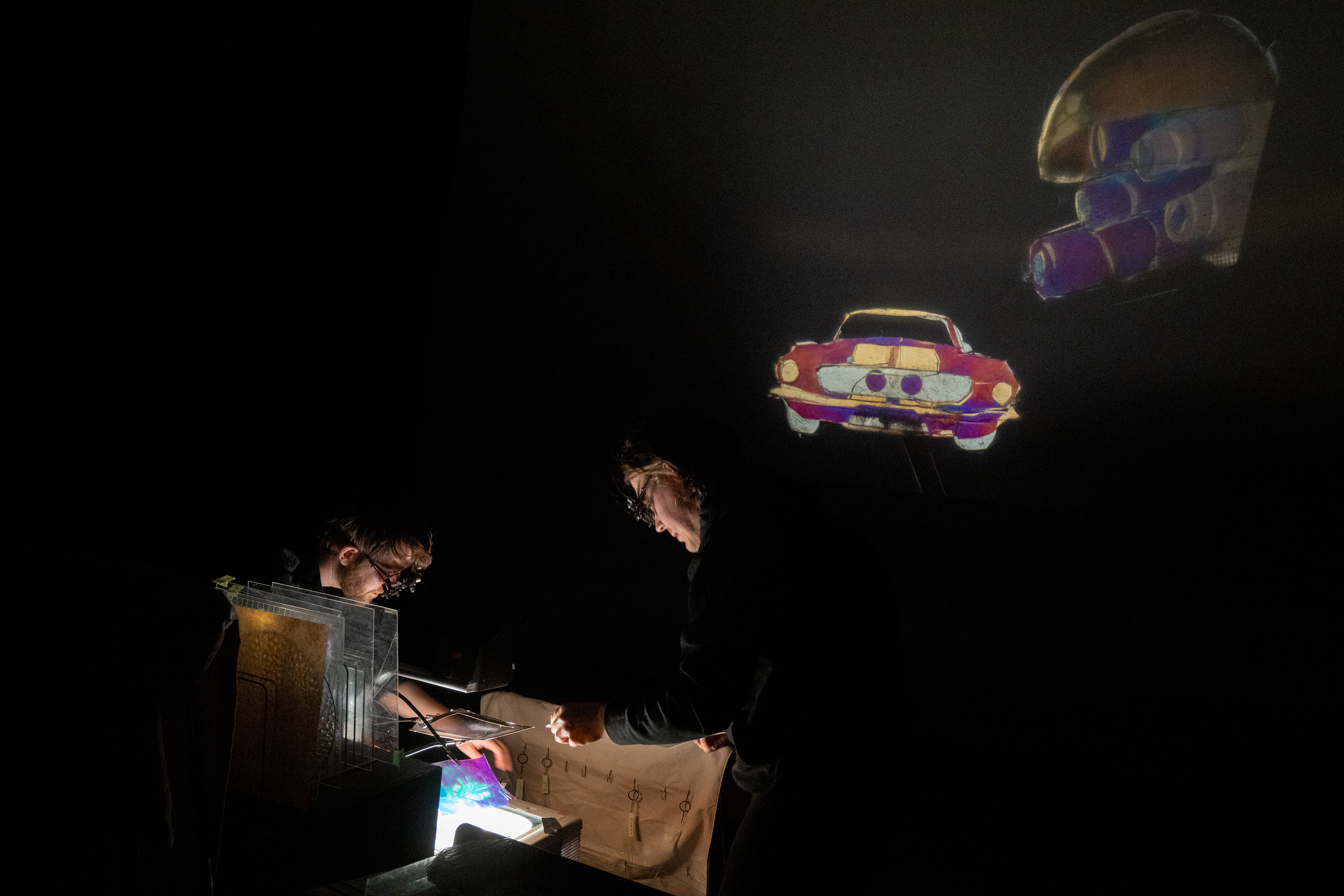 Preston Wollner and Michael Vandergard - Photo by Richard Termine