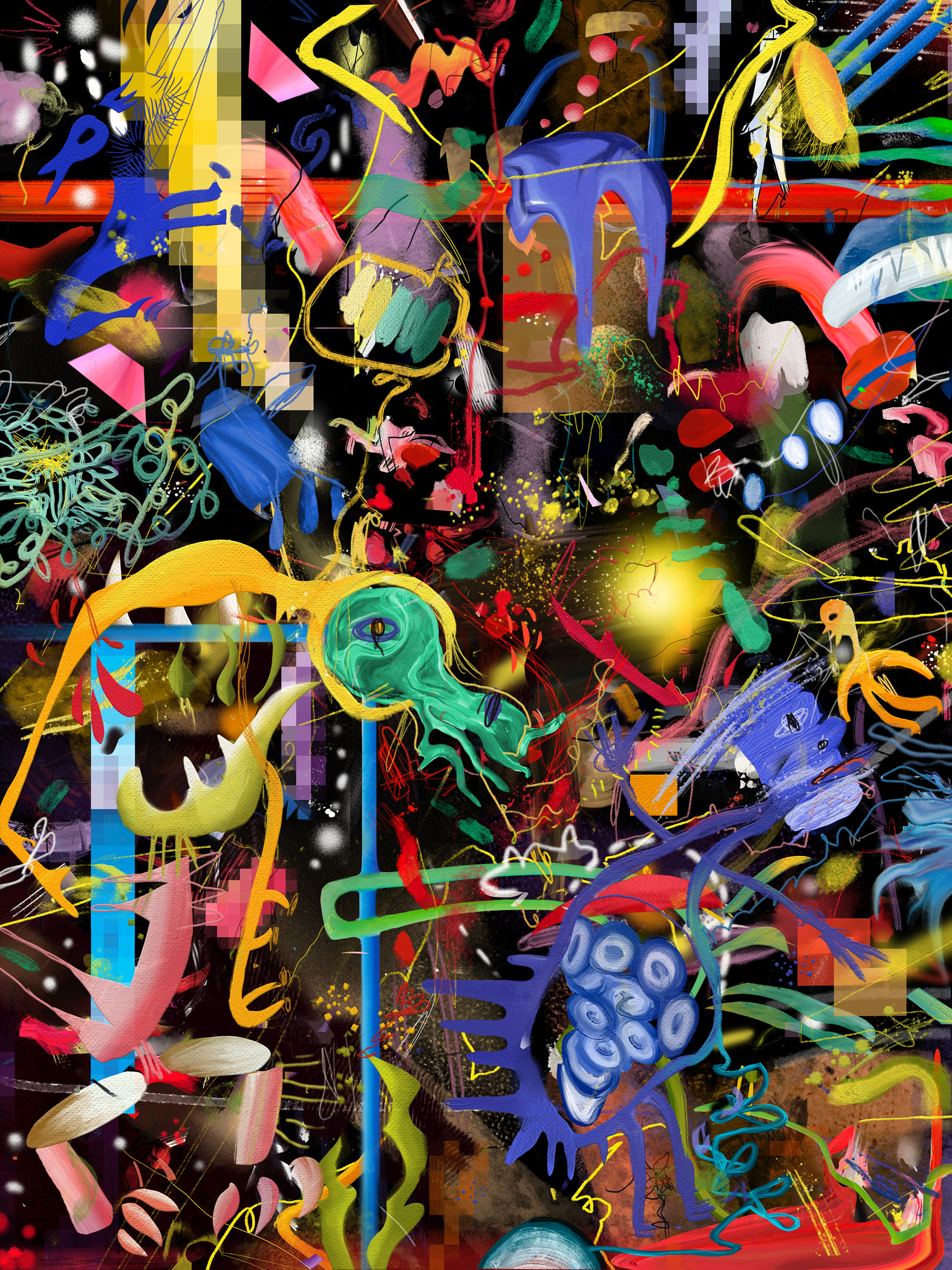 Where is Heaven 4500 px x 6000 px pintura digital 2023