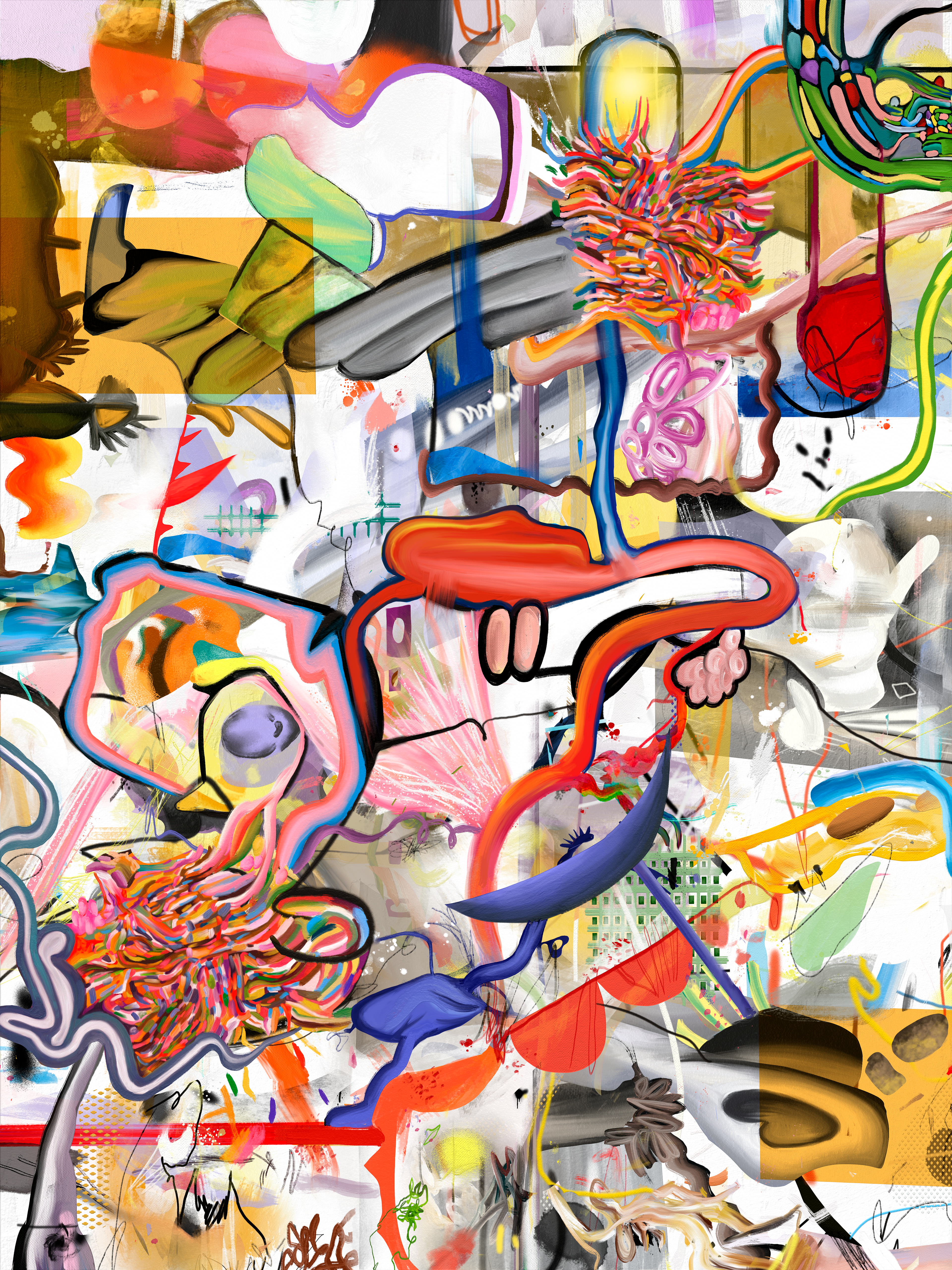 When I bleed 4500 x 6000 px pintura digital 2022