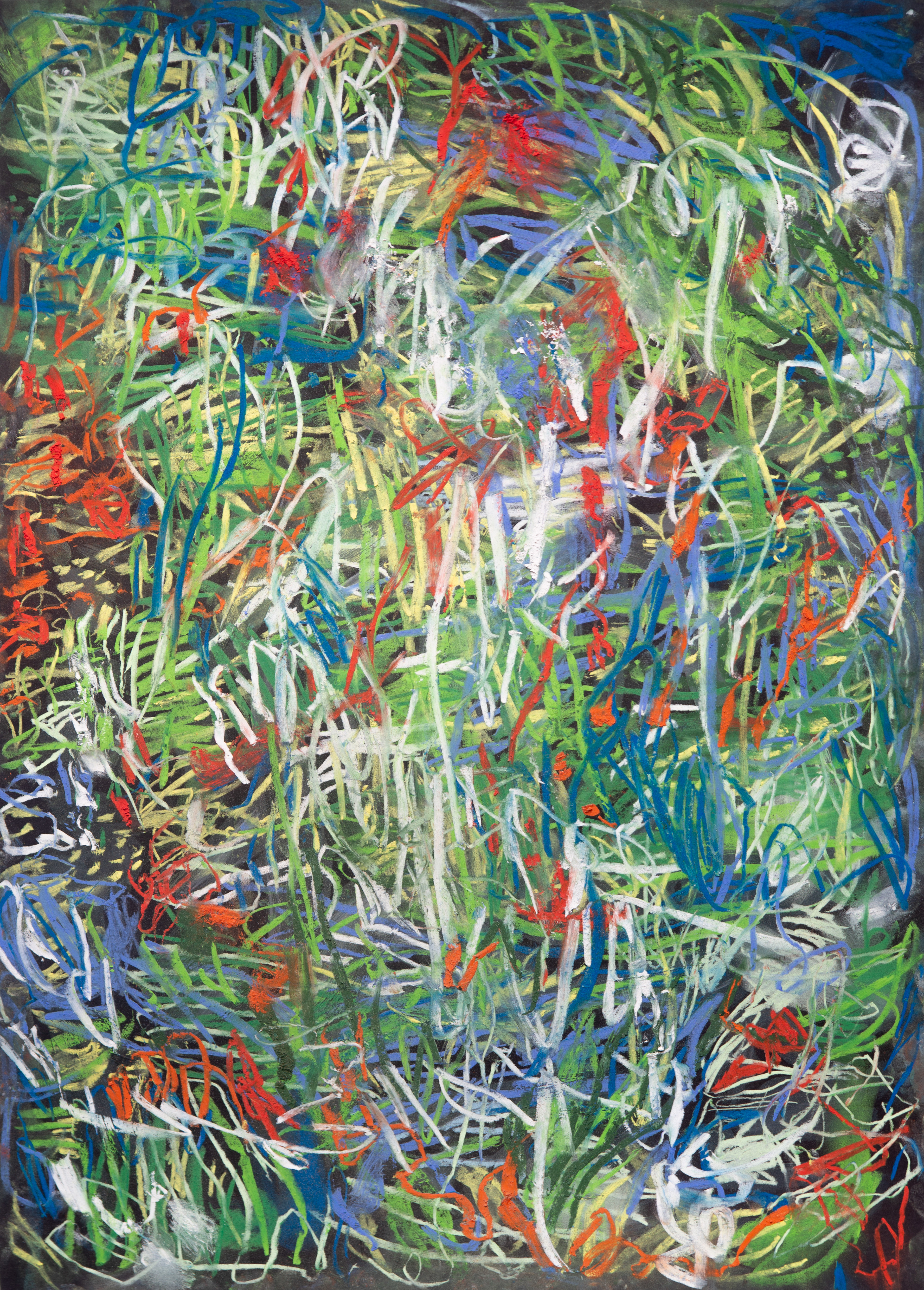 FOR I = 1 To S pastel y acrílico sobre papel 35cm x 50 cm pastel y acrílico sobre papel 35x50cm 2020