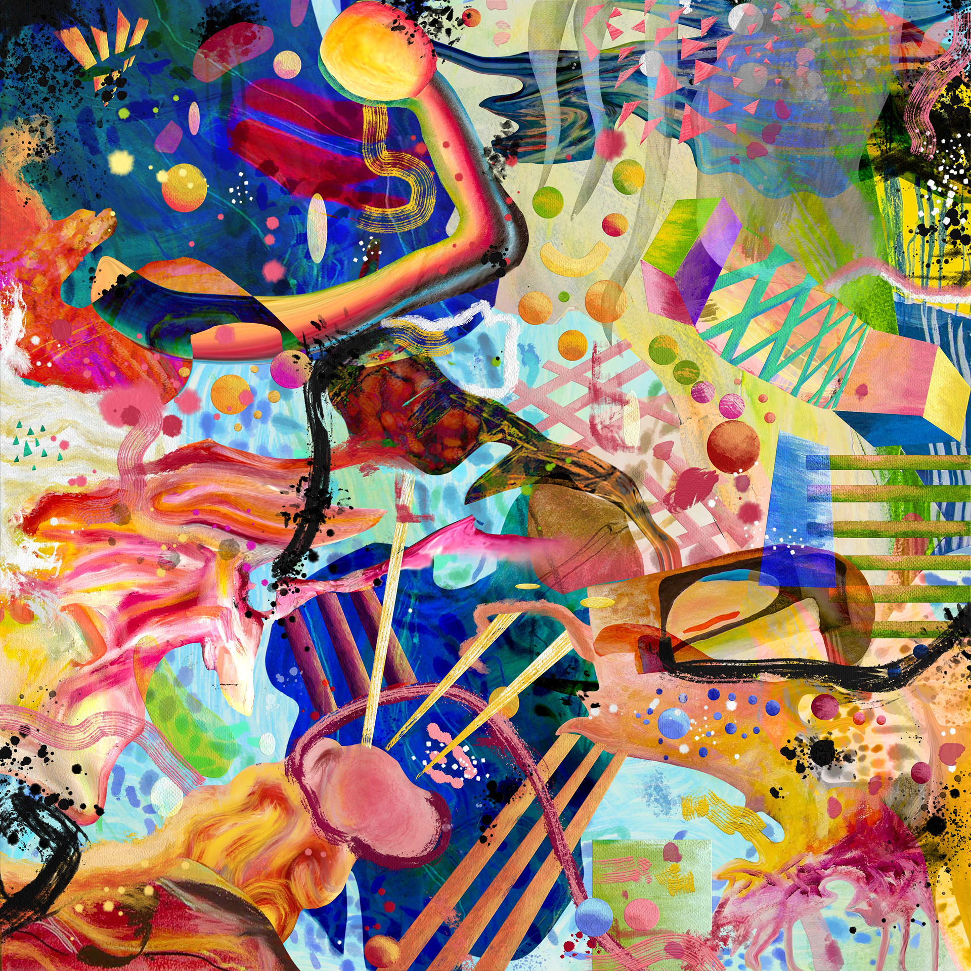 Unheimlich pintura digital 6000 x 6000 px 2021