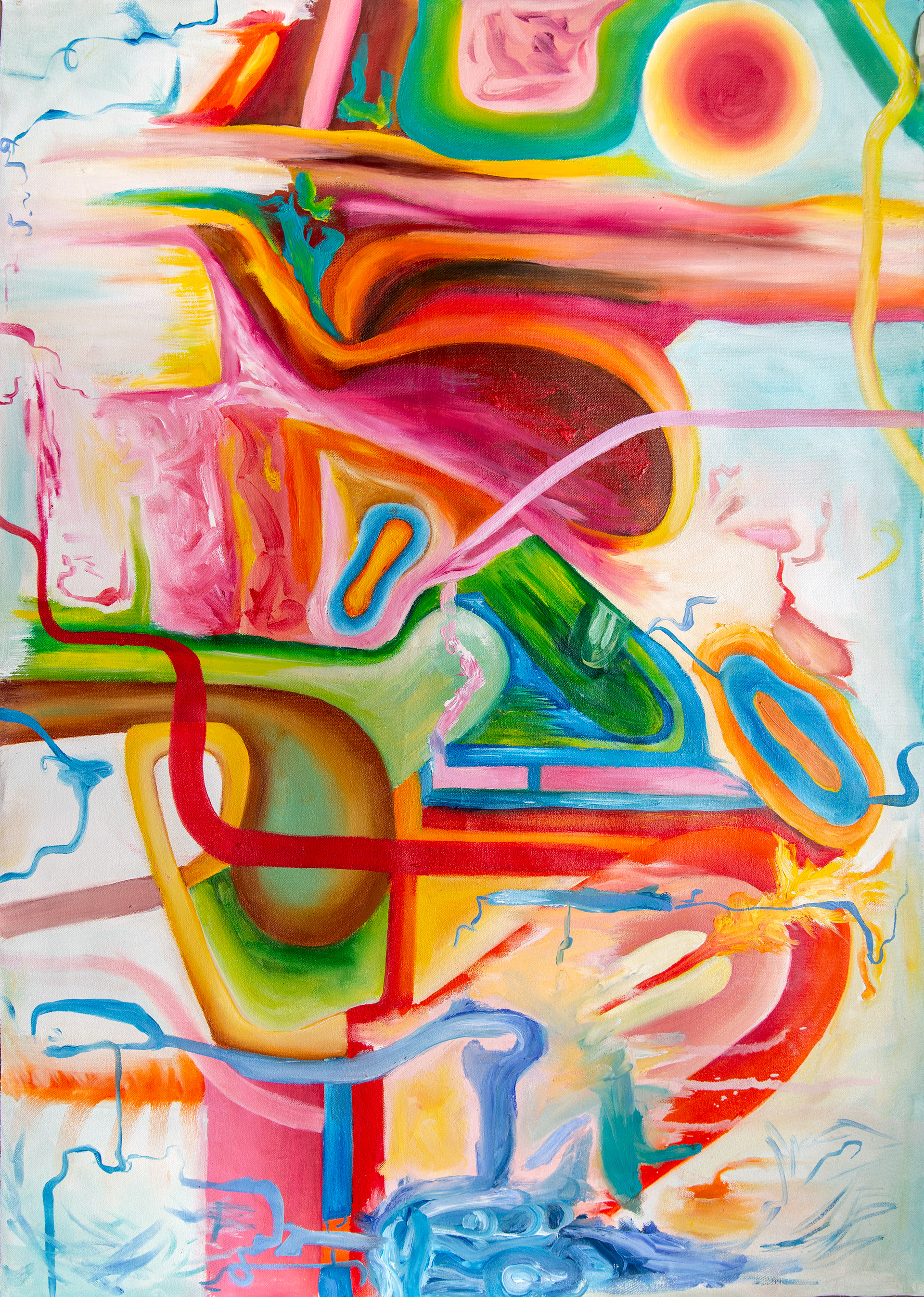 Universe IX Óleo sobre lienzo 72 x 103 cm 2020