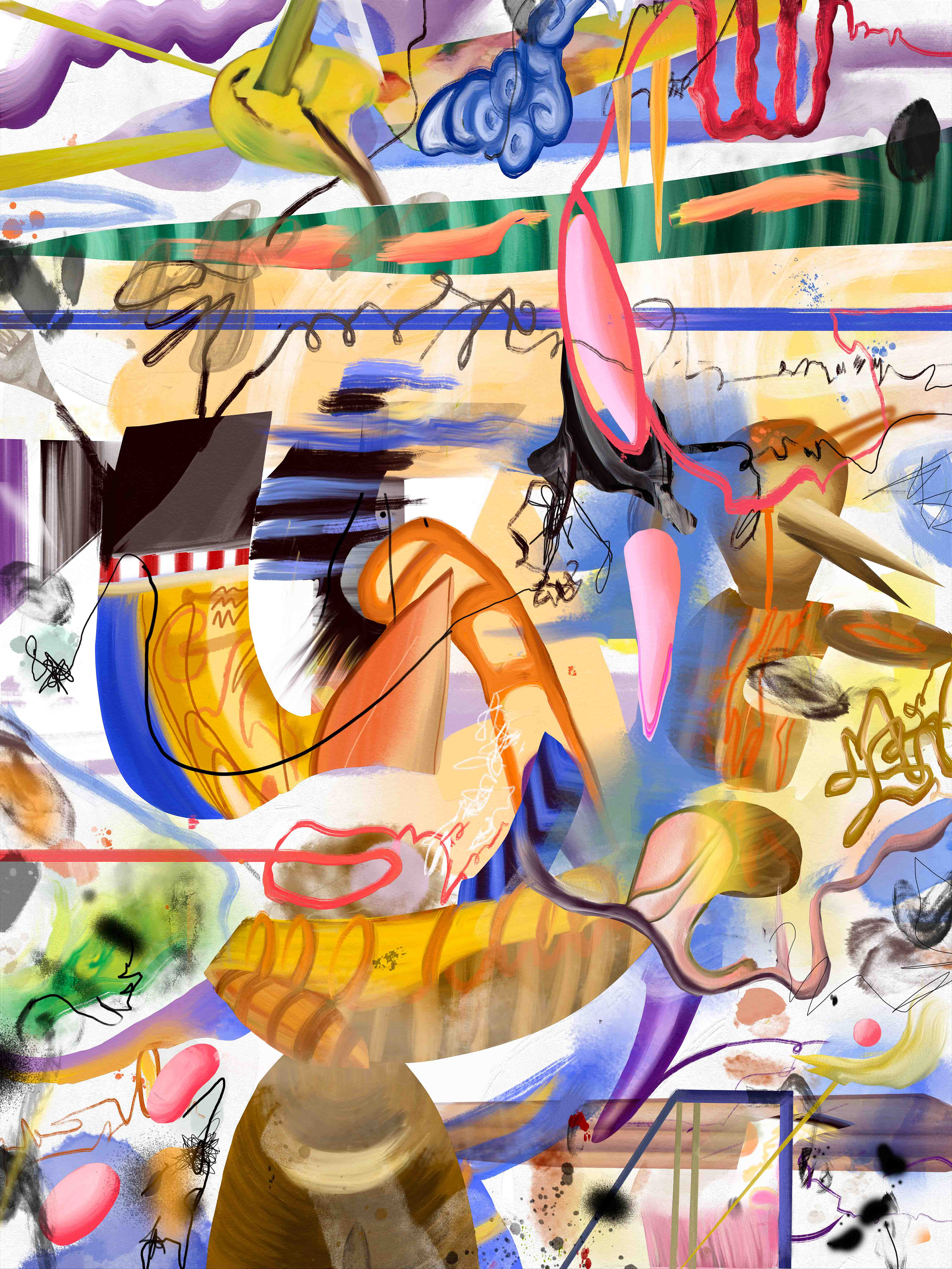 Viking Burial 4500 x 6000 px pintura digital 2022