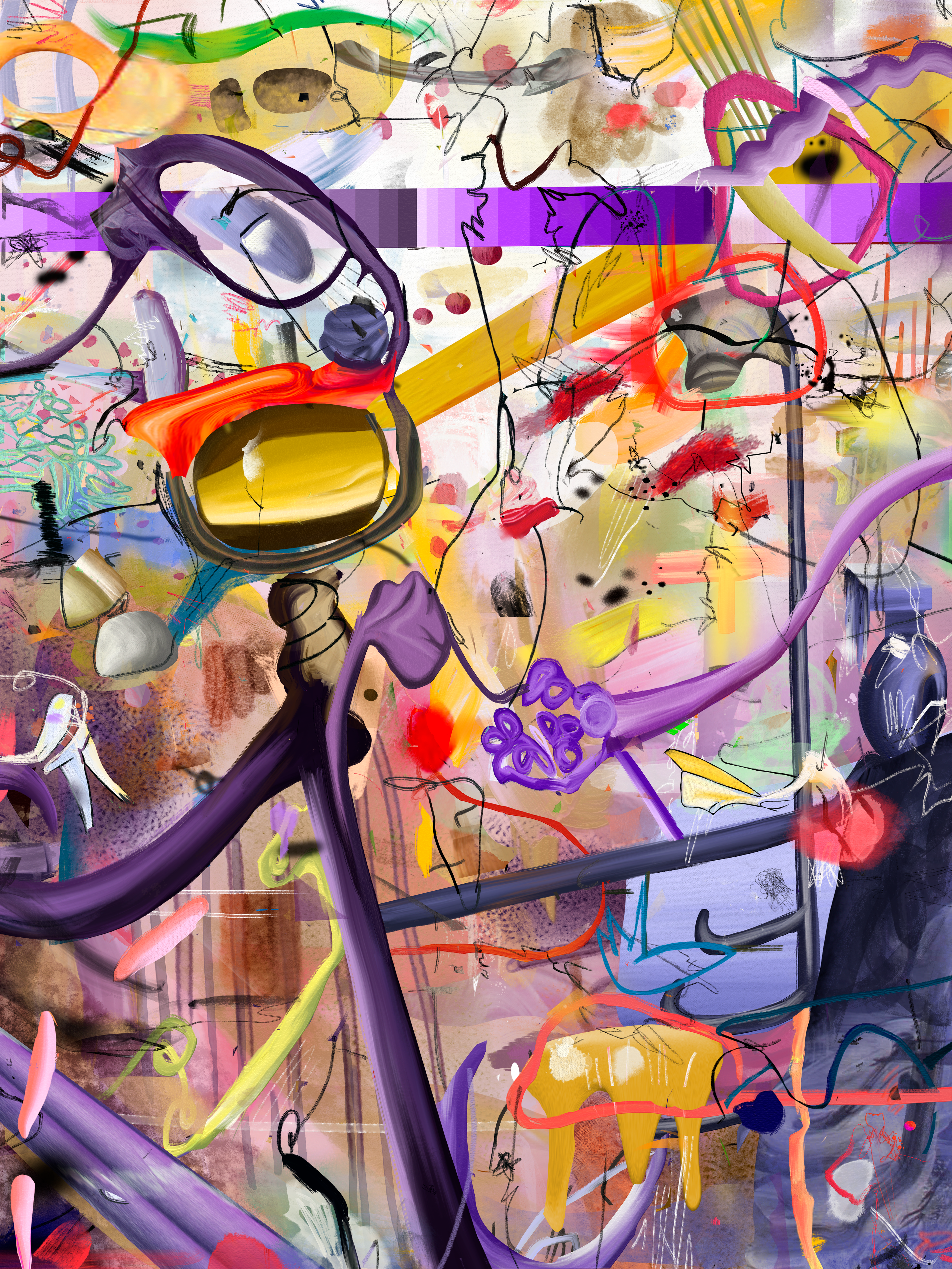 There is no light 4500 x 6000 px pintura digital 2022