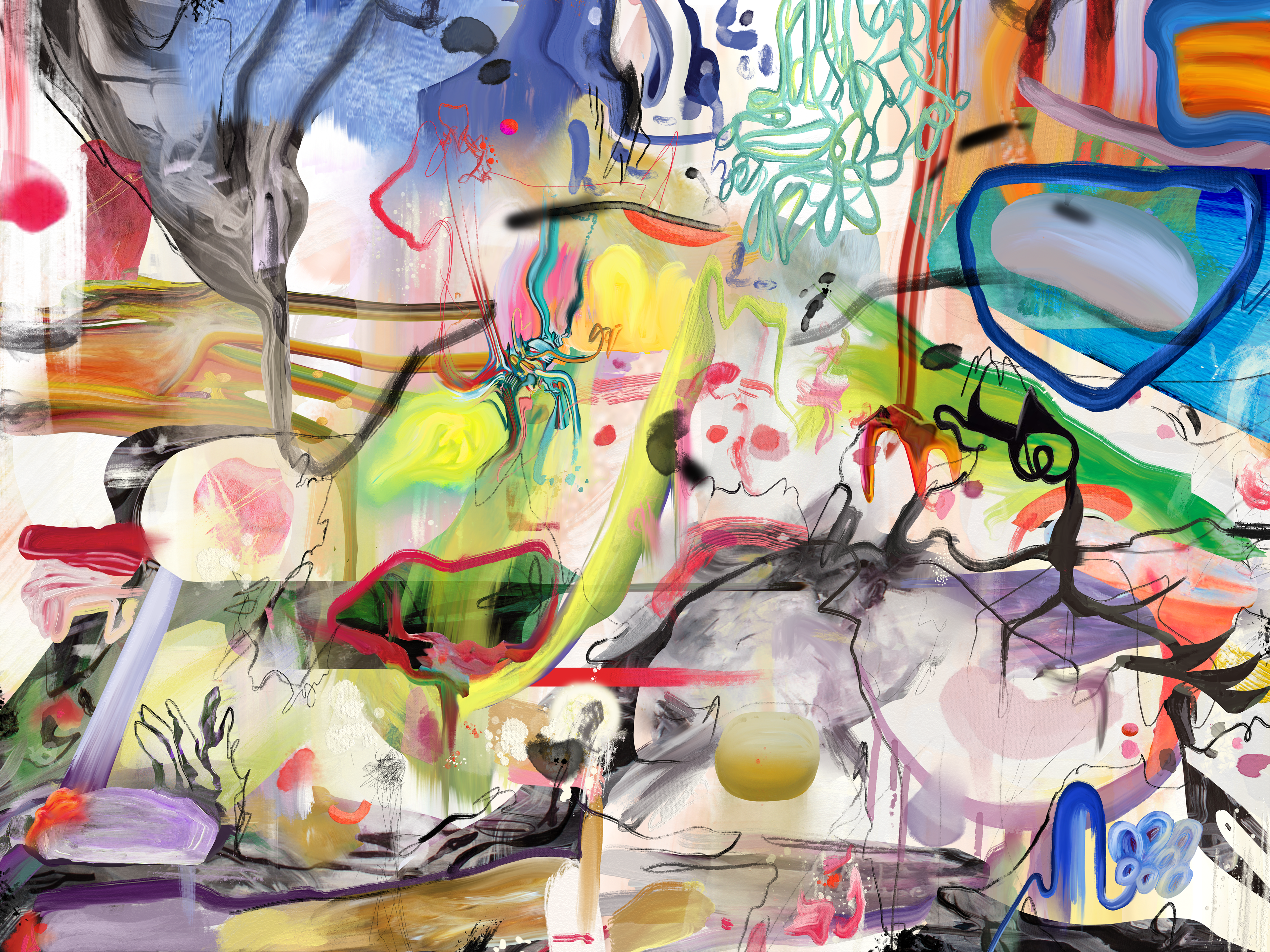 Purgatory pintura digital 4500 px x 6000 px 2022